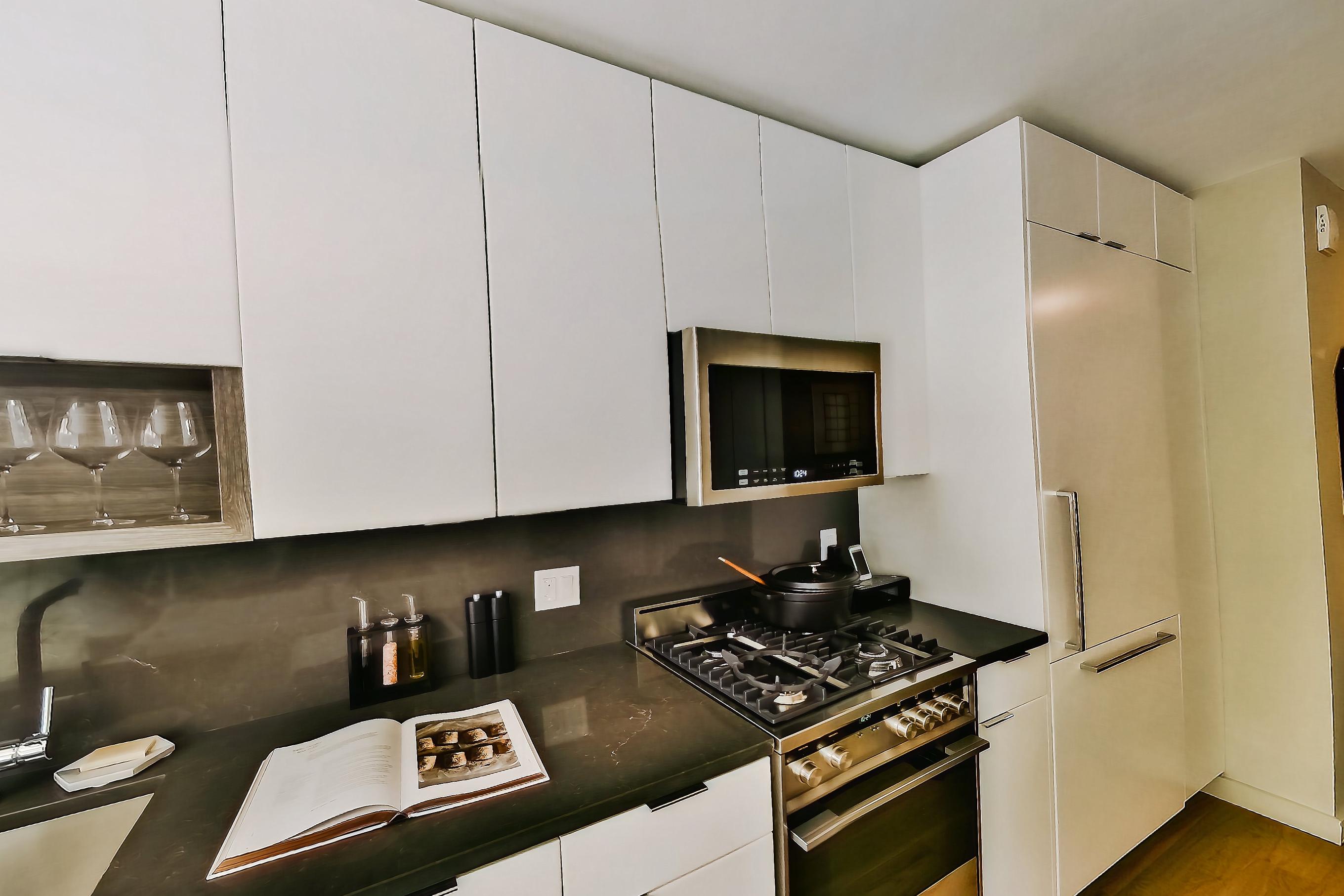 KITCHEN AND LIVING AREA