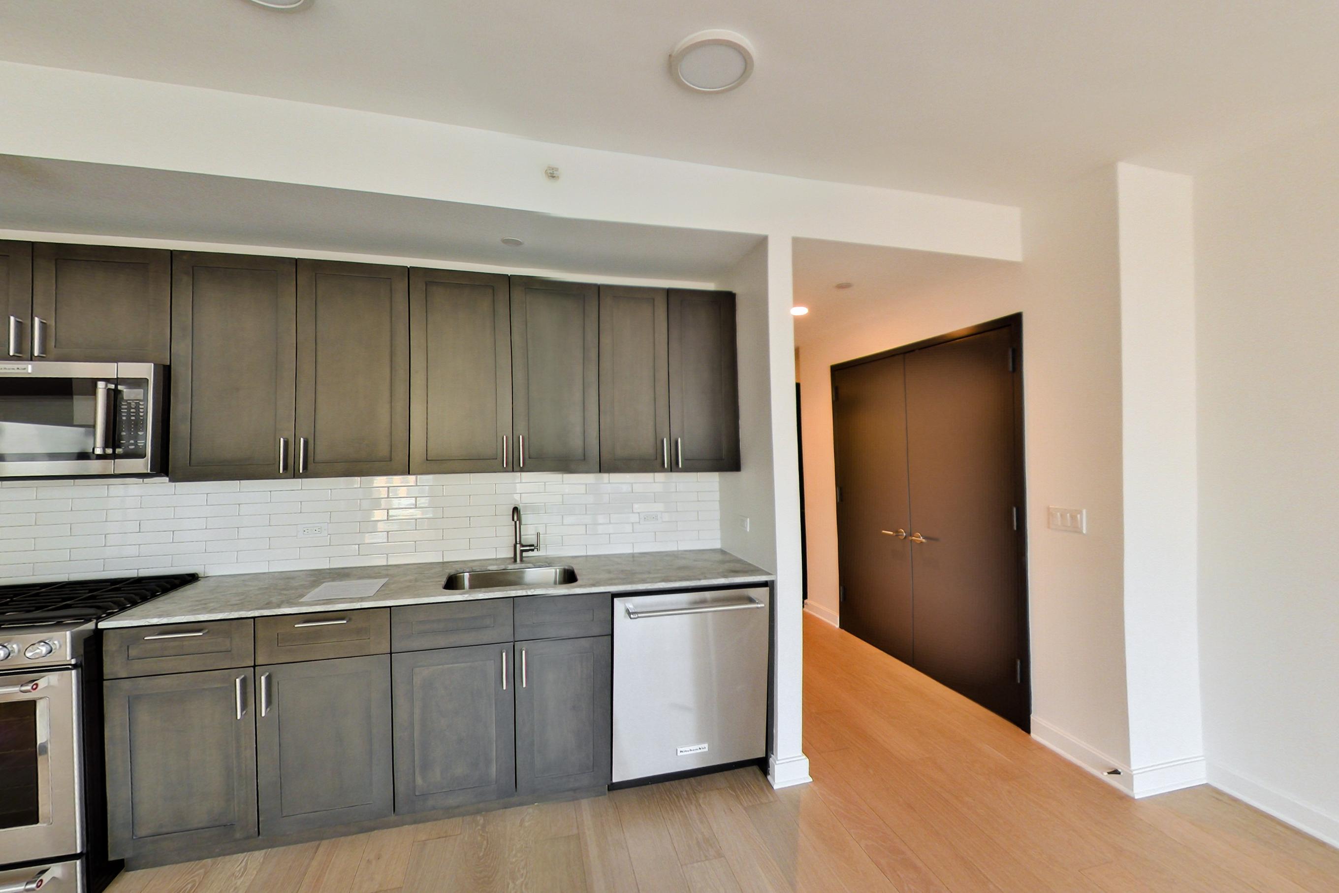 KITCHEN AND LIVING SPACE