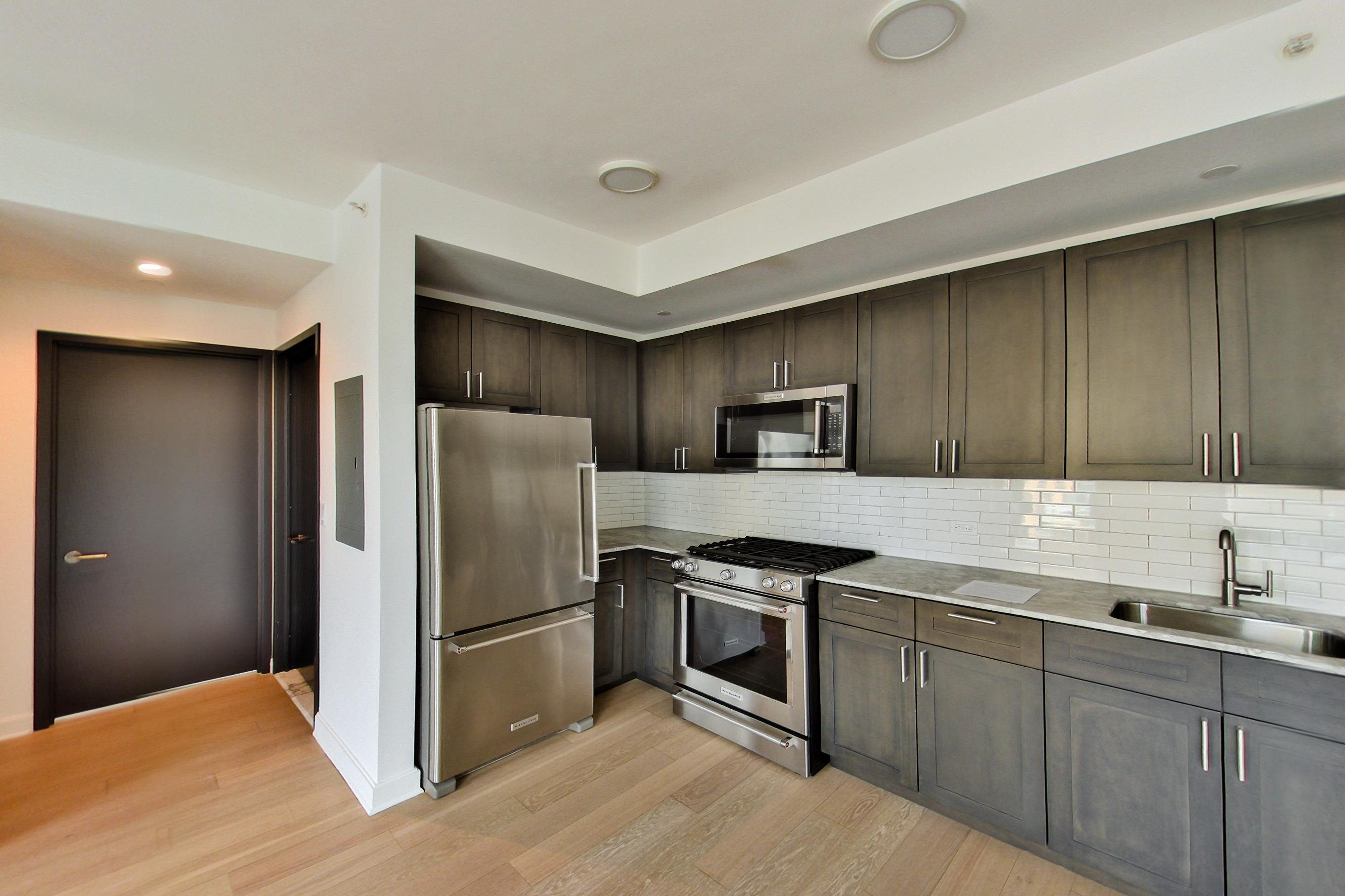 KITCHEN AND LIVING SPACE