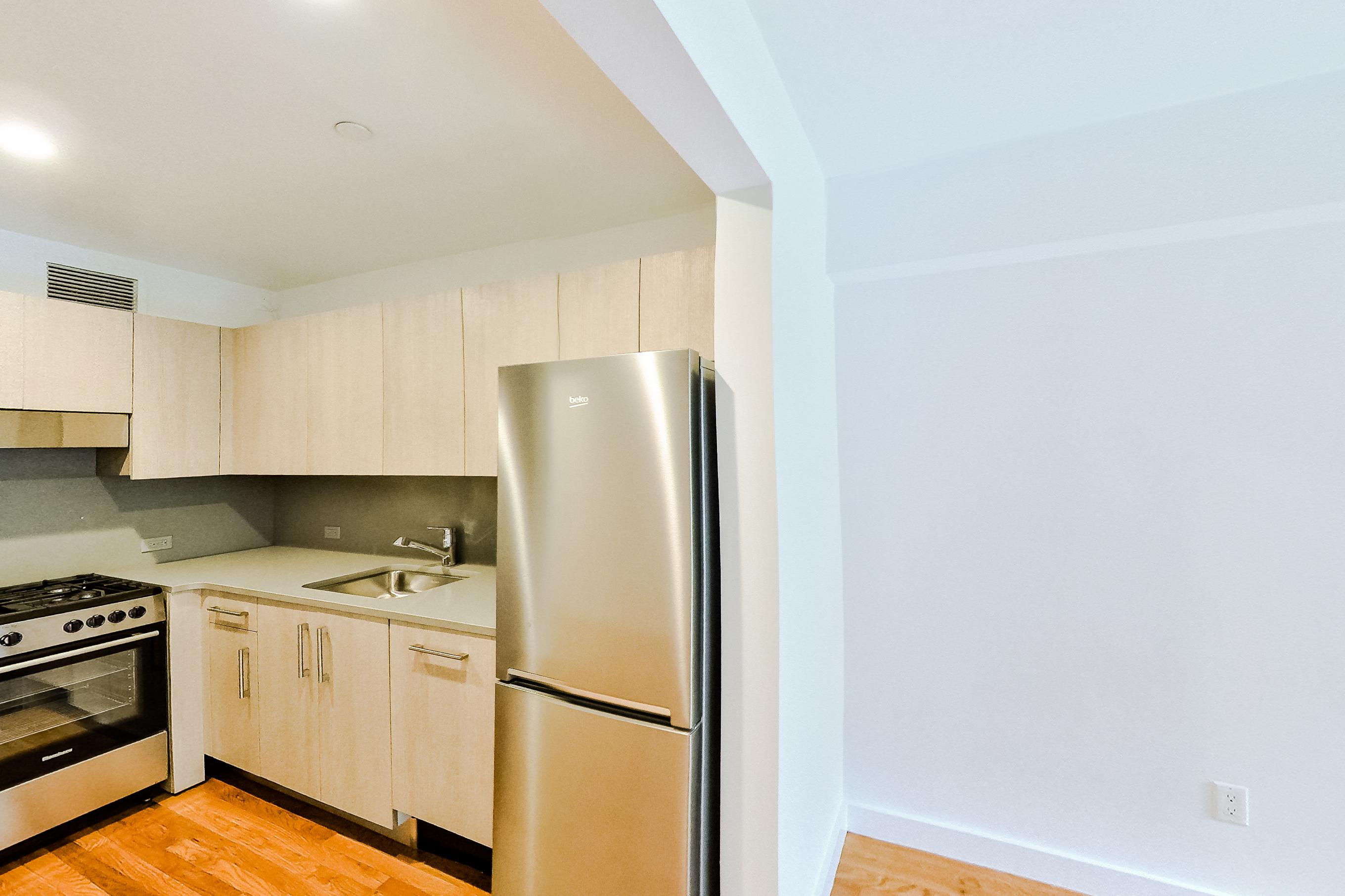 KITCHEN AND LIVING SPACE