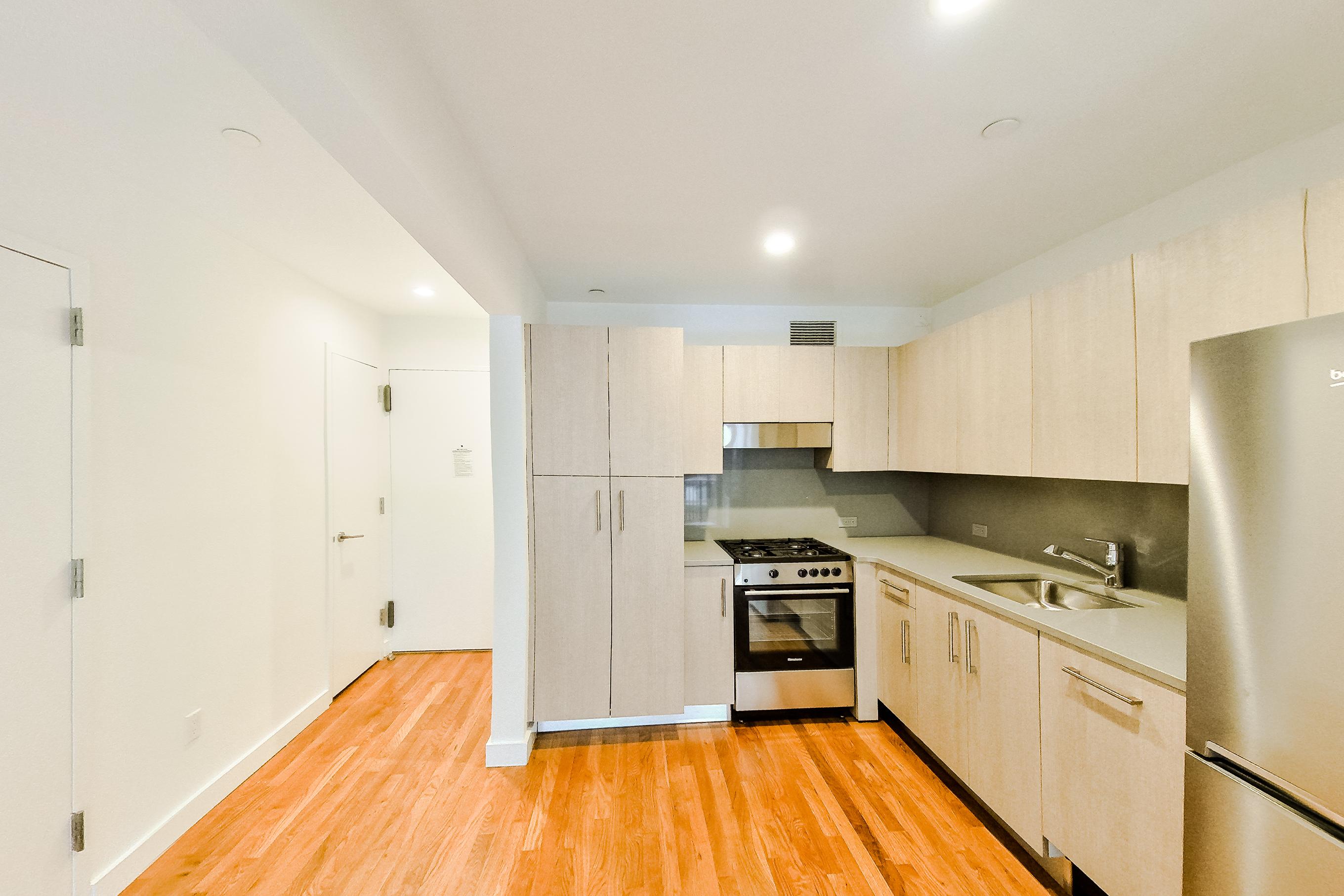 KITCHEN AND LIVING SPACE
