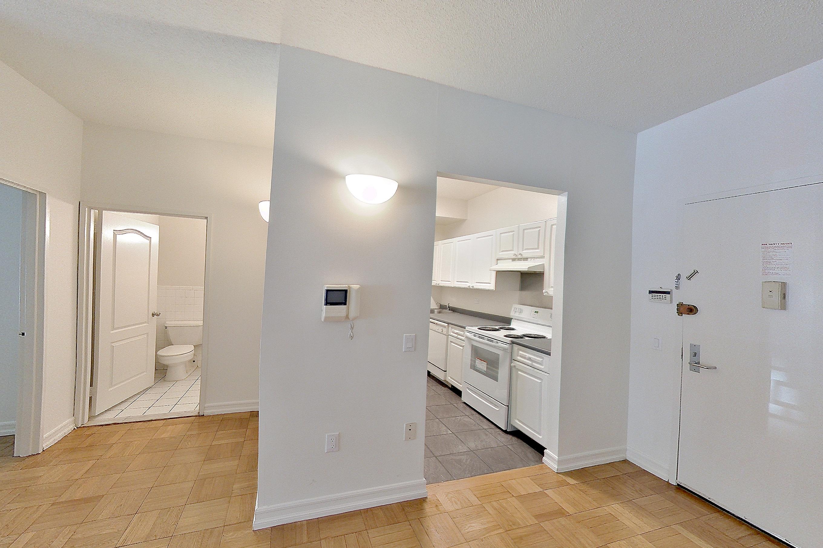 LIVING ROOM AND ENTRY