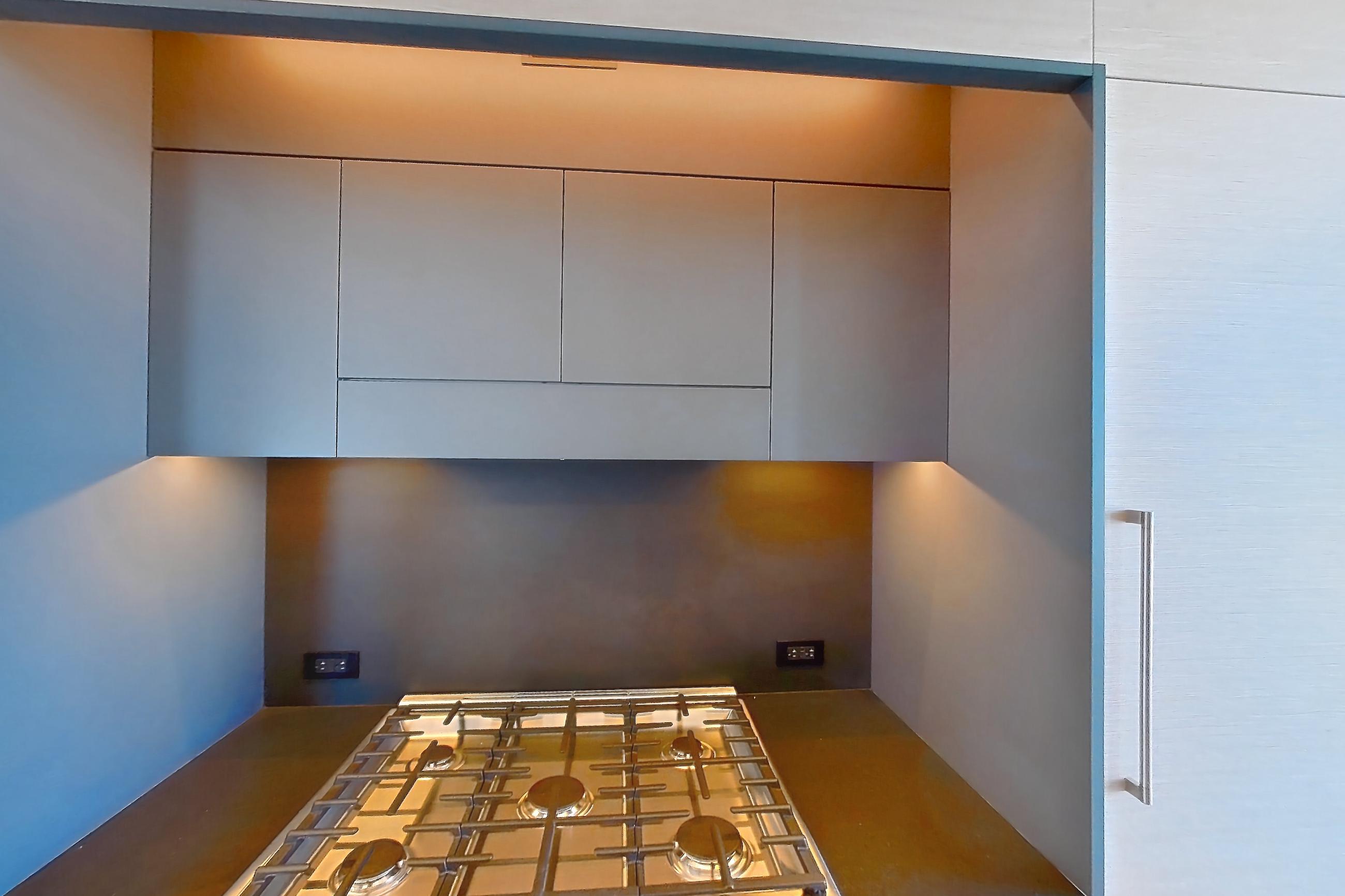 Kitchen in Apartment 1-ph1e at Eagle + West, 2AN floor plan