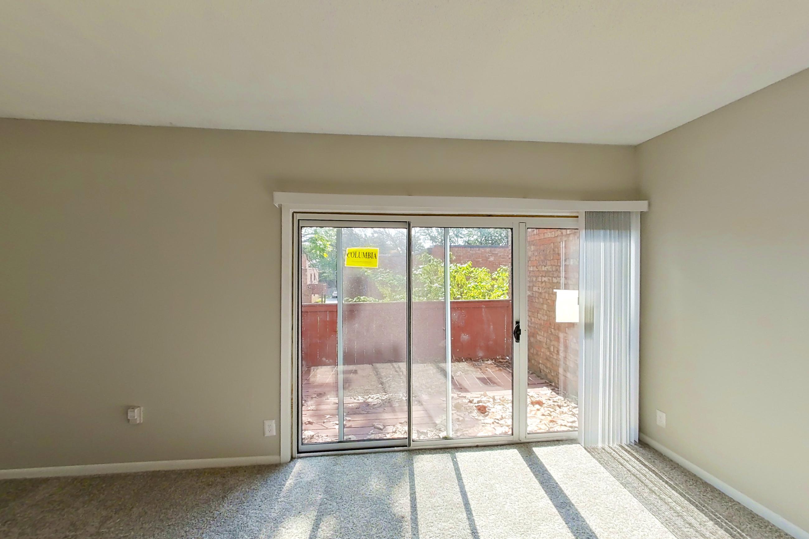 Living room, Apartment 1502C at The Life at Legacy Fountains