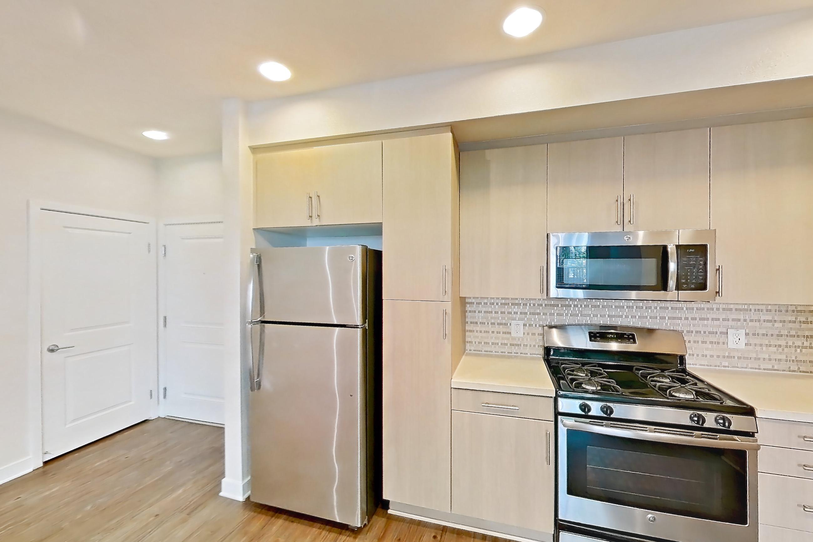 Kitchen in Apartment 1141 at The Verge Apartments, Cusp floor plan