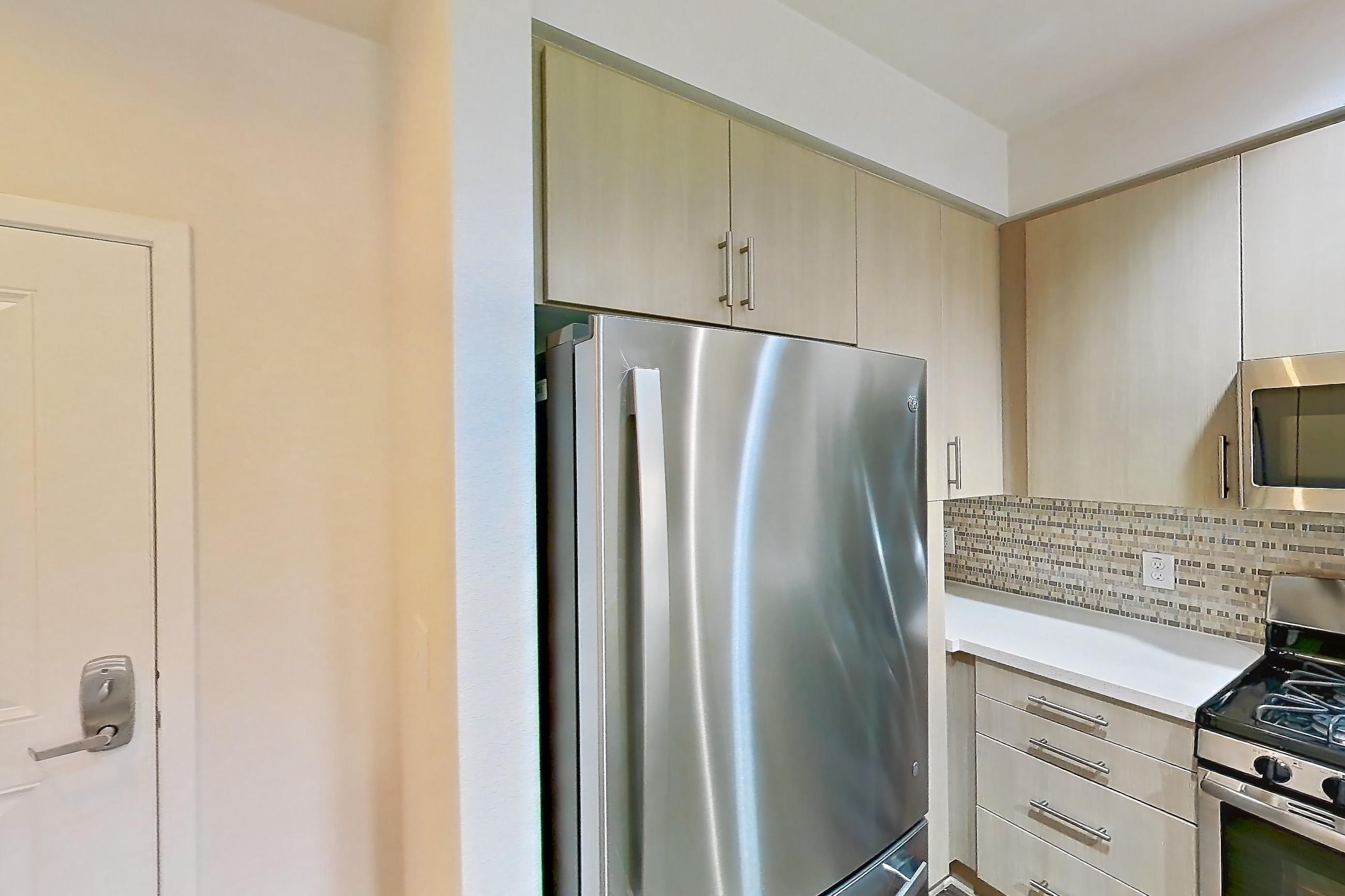 Kitchen in Apartment 1218 at The Verge Apartments, Edge floor plan