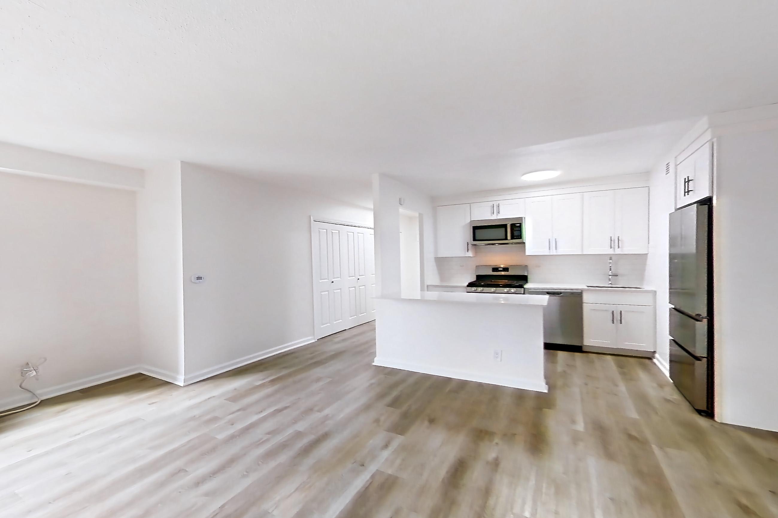 Living space in Apartment 30-30c at Waterside Plaza, 0B floor plan