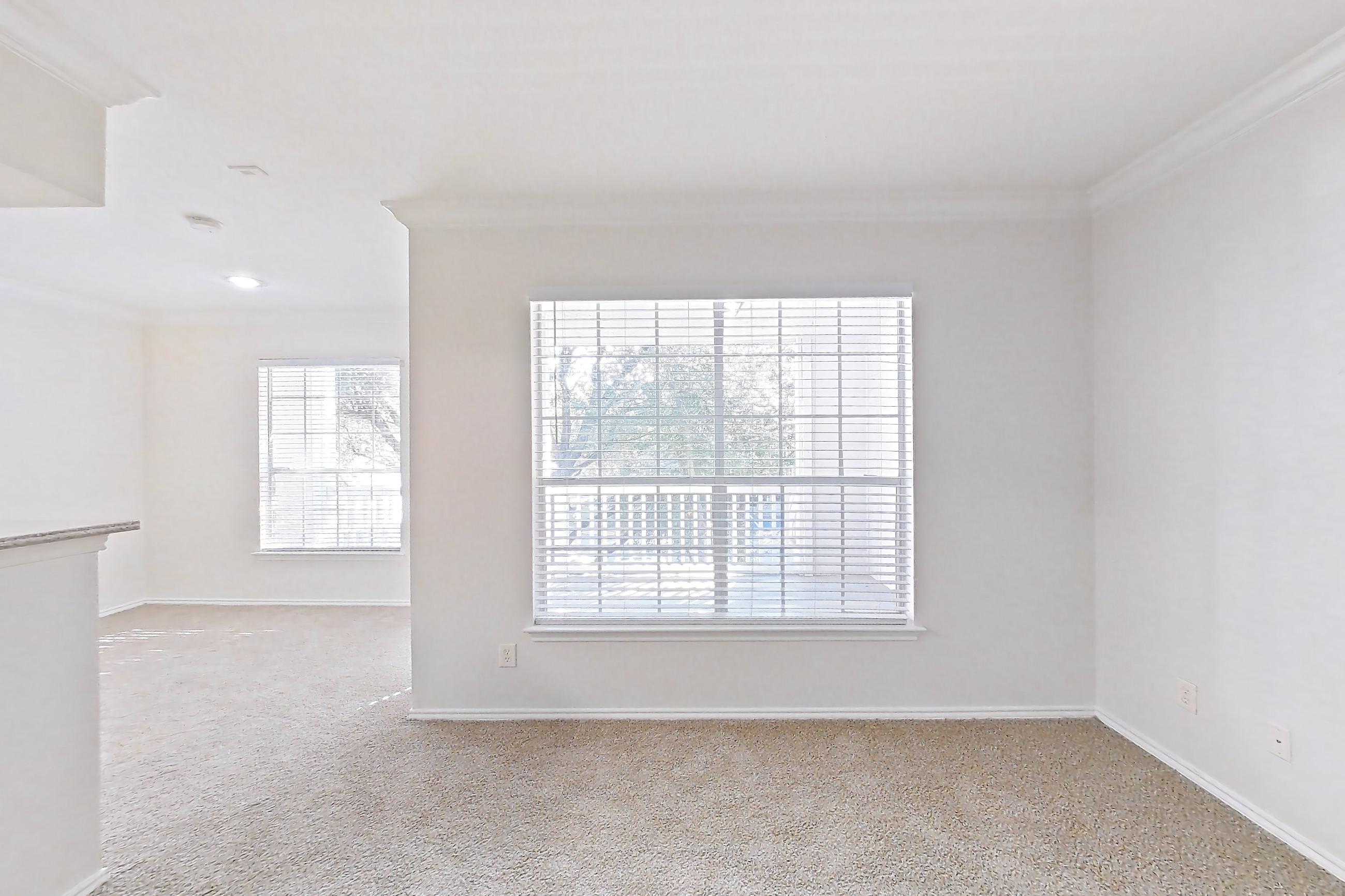 Living space, Apartment 823 at Lantower Round Rock