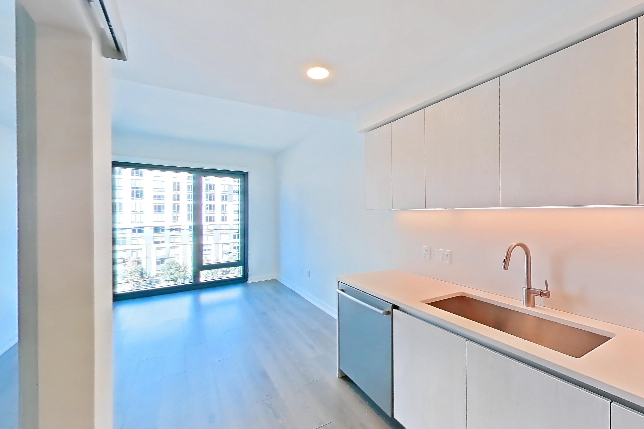 Kitchen in Apartment a0521 at The Gantry, S10 floor plan