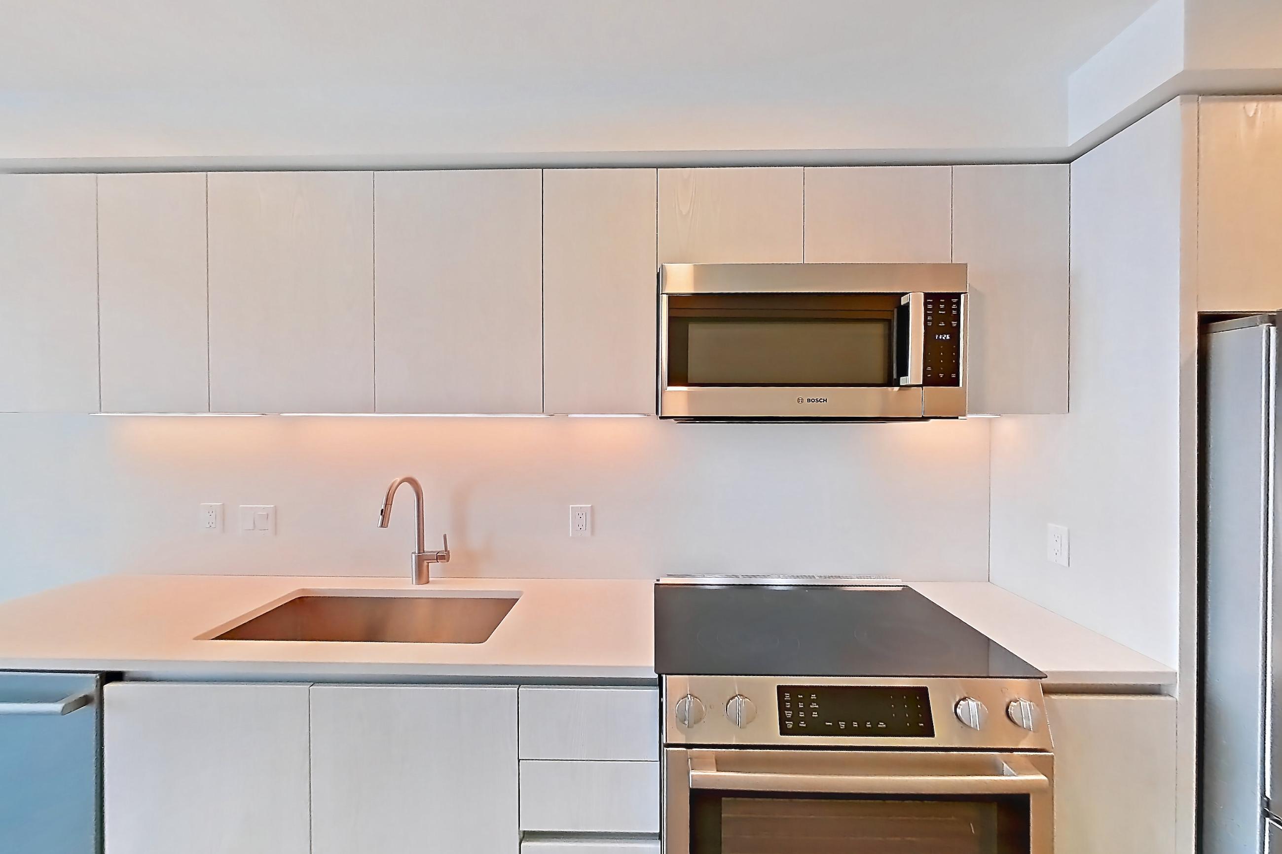 Kitchen in Apartment a0521 at The Gantry, S10 floor plan