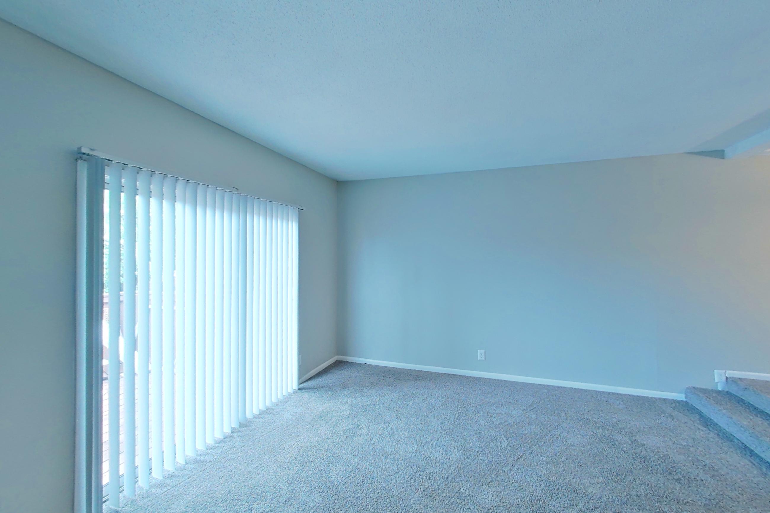 Living room, Apartment 1514C at The Life at Legacy Fountains