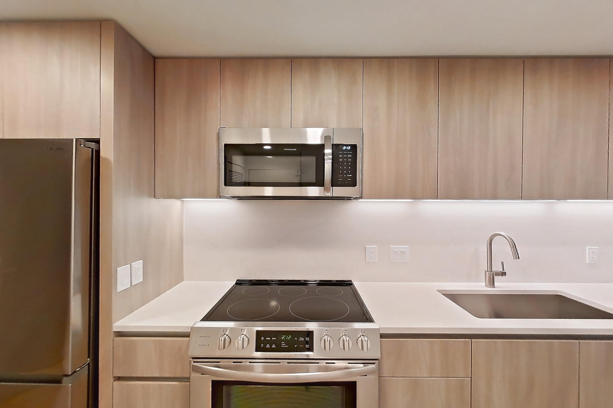 Kitchen in Apartment 0510 at The Hale, S2 floor plan