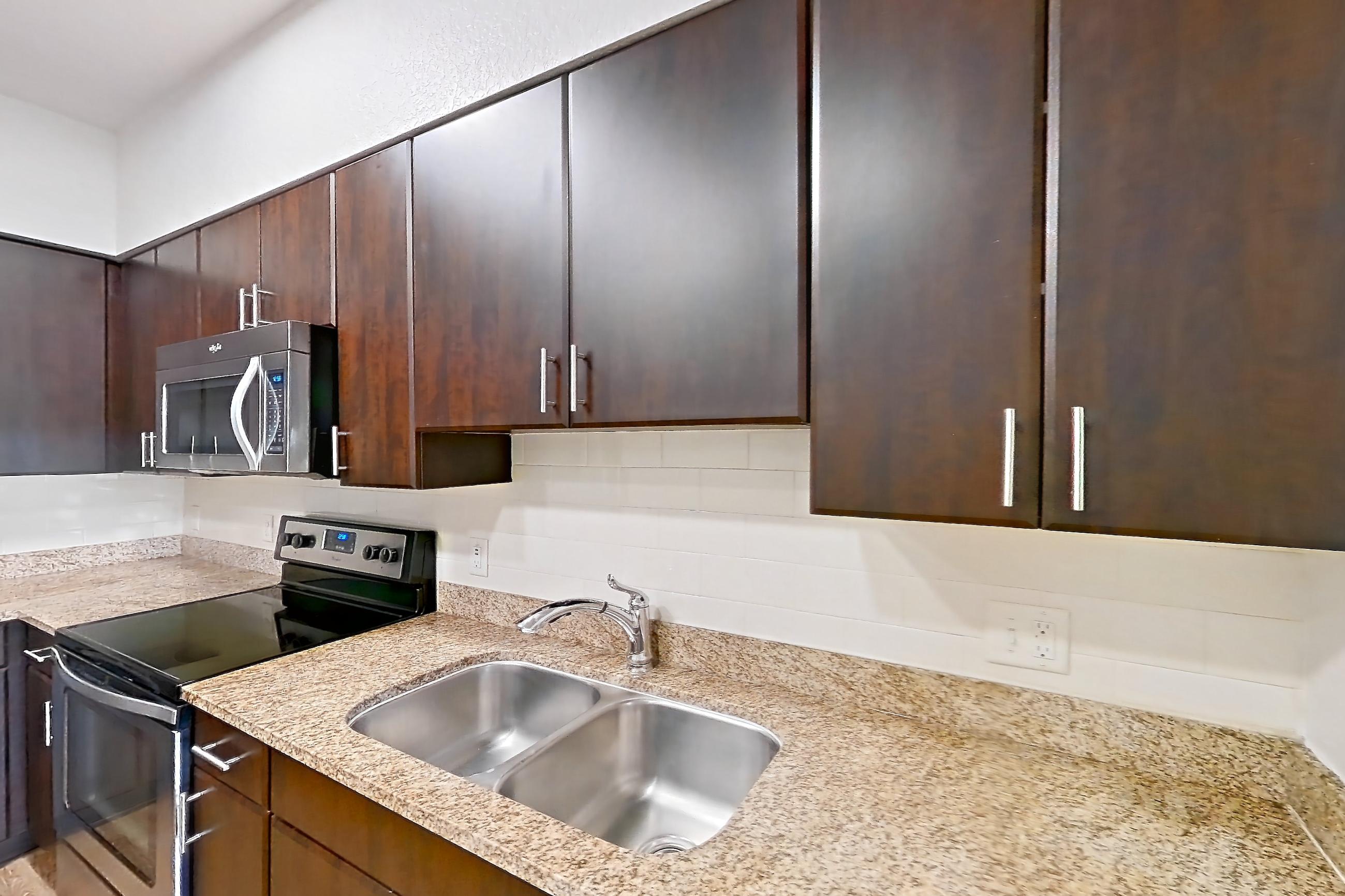 Kitchen, Apartment 155 at Lantower Westshore
