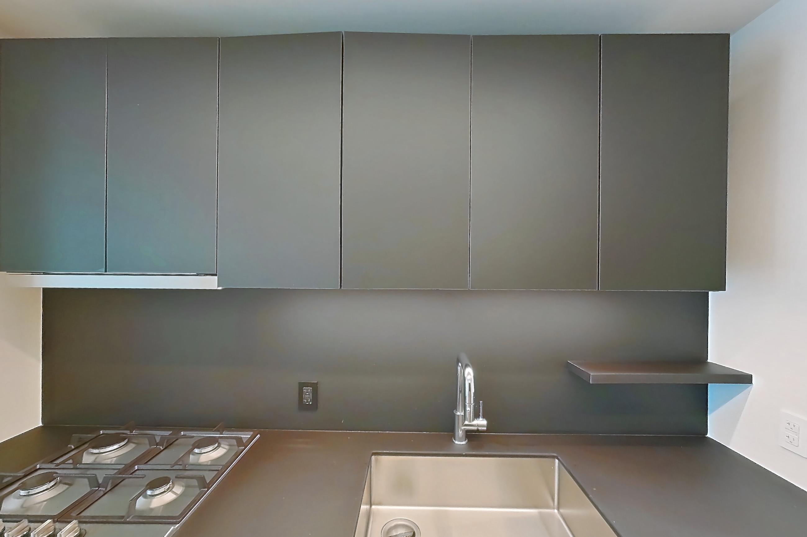 Kitchen in Apartment e-1655 at Lincoln at Bankside, 0V East floor plan