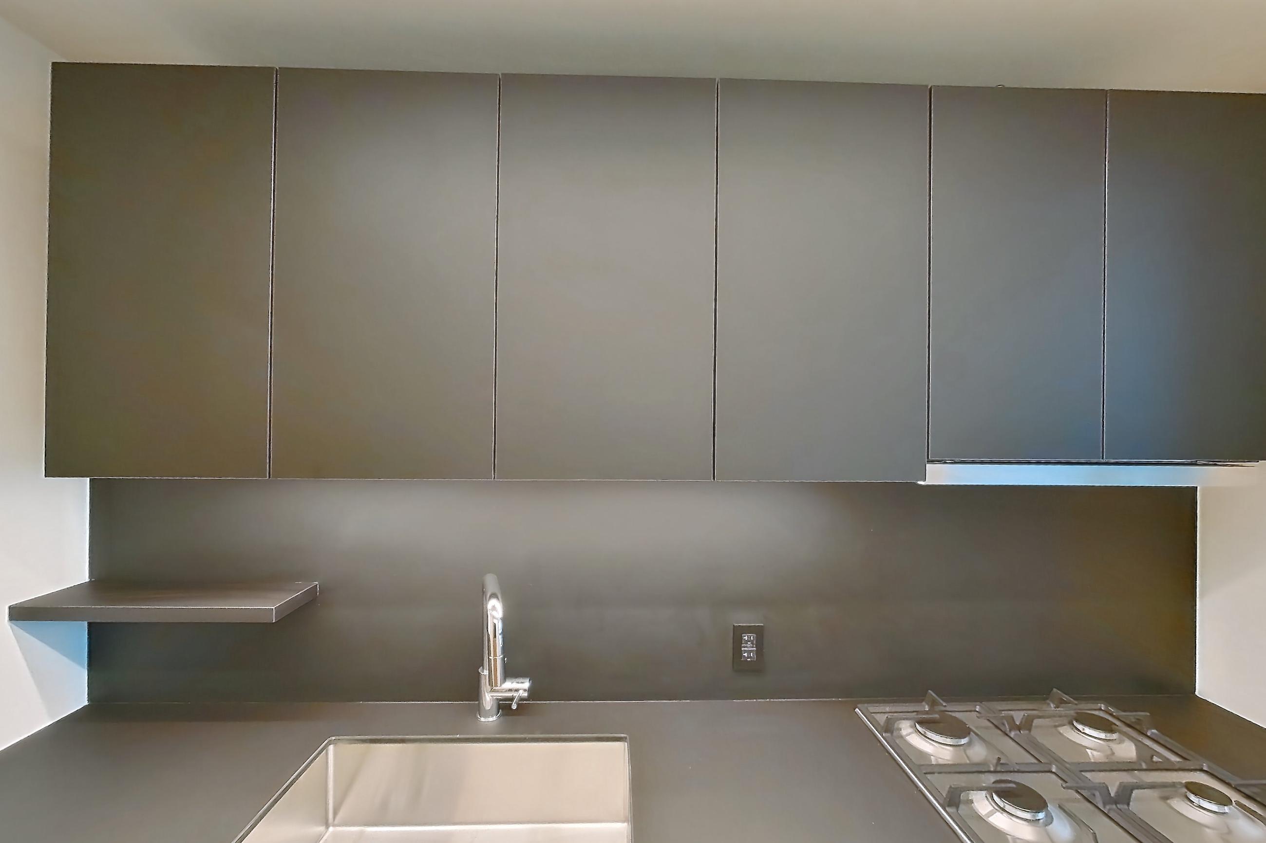 Kitchen in Apartment e-2626 at Lincoln at Bankside, 0X East floor plan
