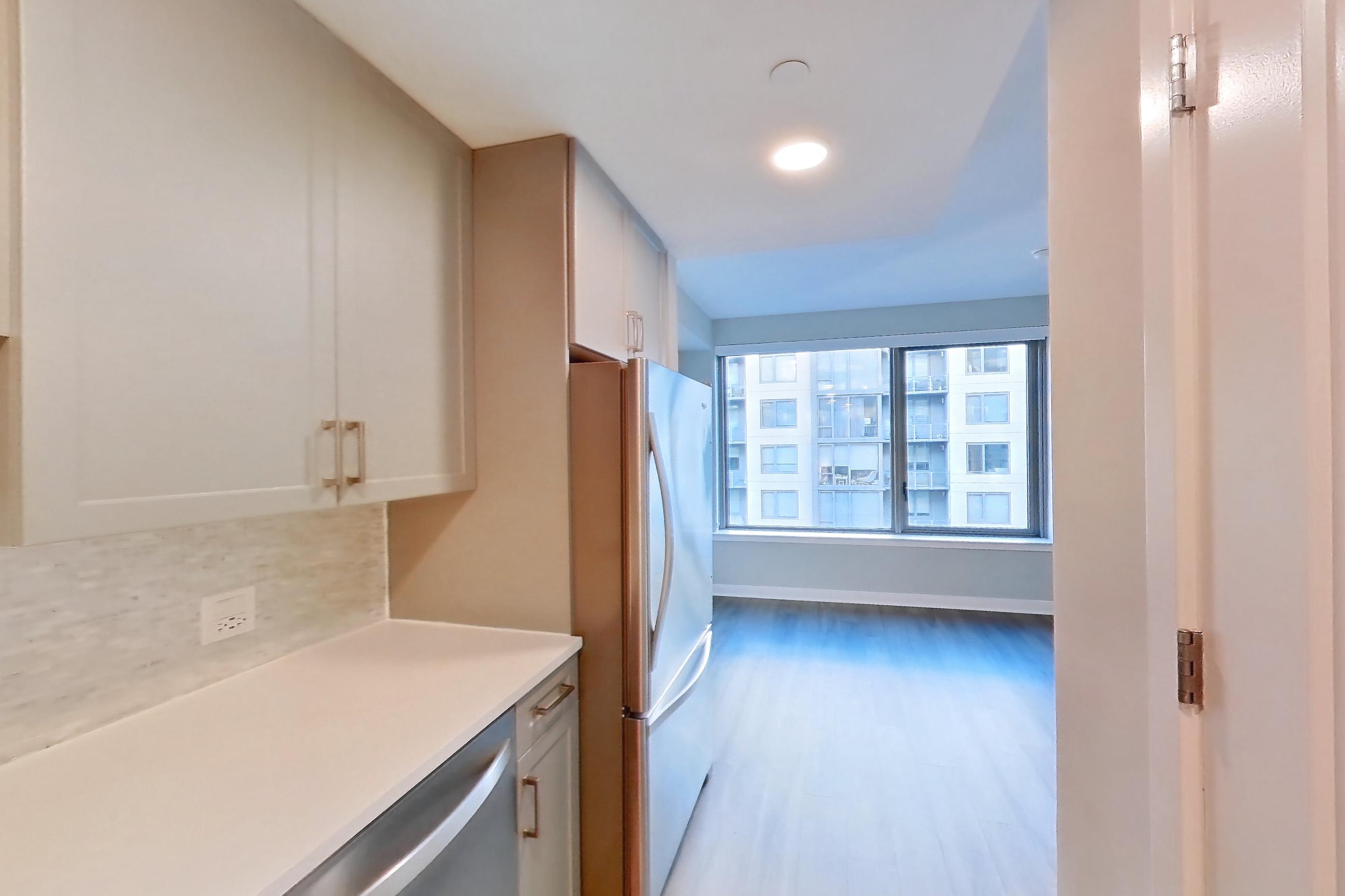 Kitchen in Apartment cap-0817 at The Capstone, CAP-M2, 0 bd - 1 ba floor plan