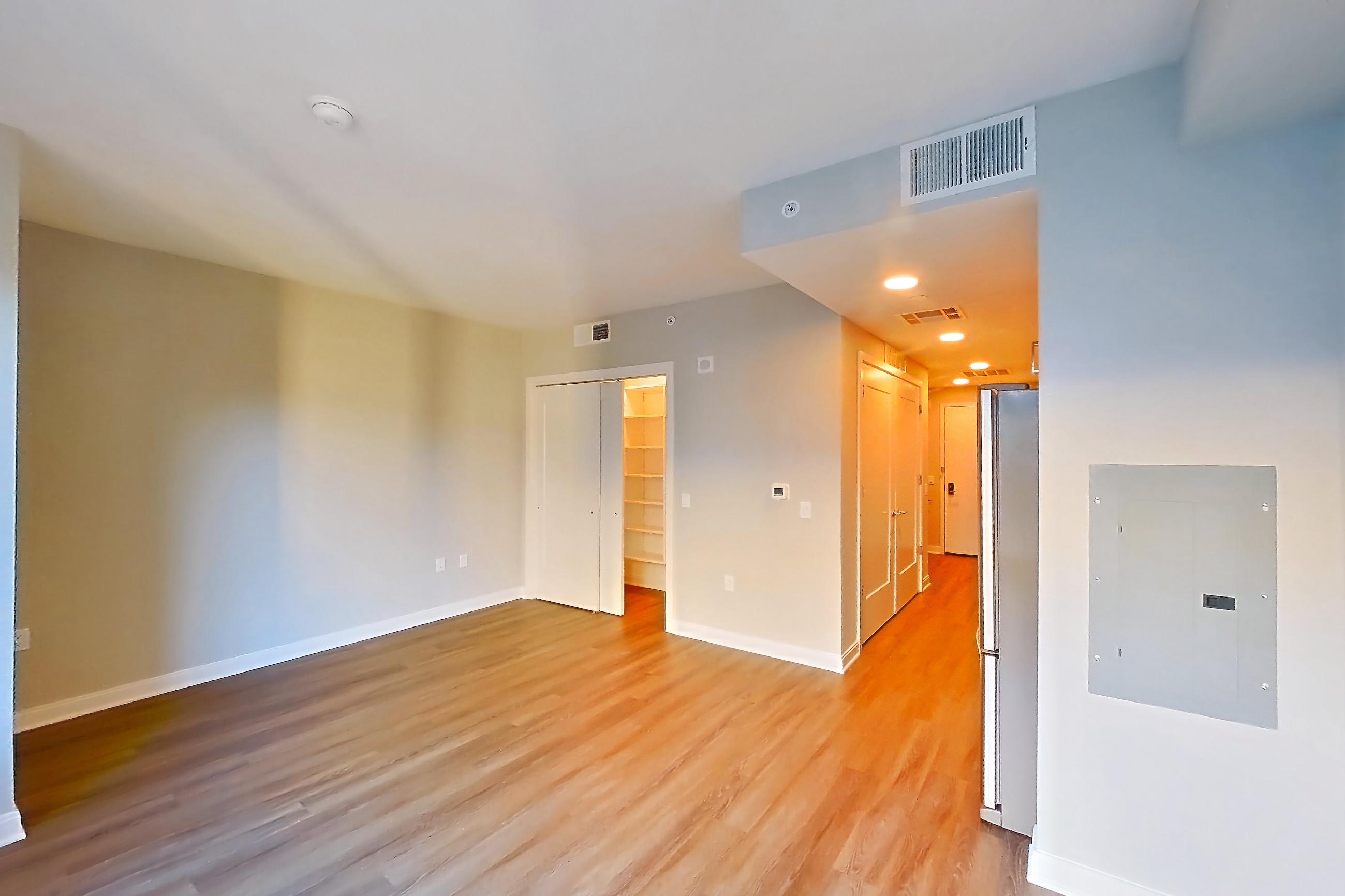 Living space in Apartment cap-0817 at The Capstone, CAP-M2, 0 bd - 1 ba floor plan