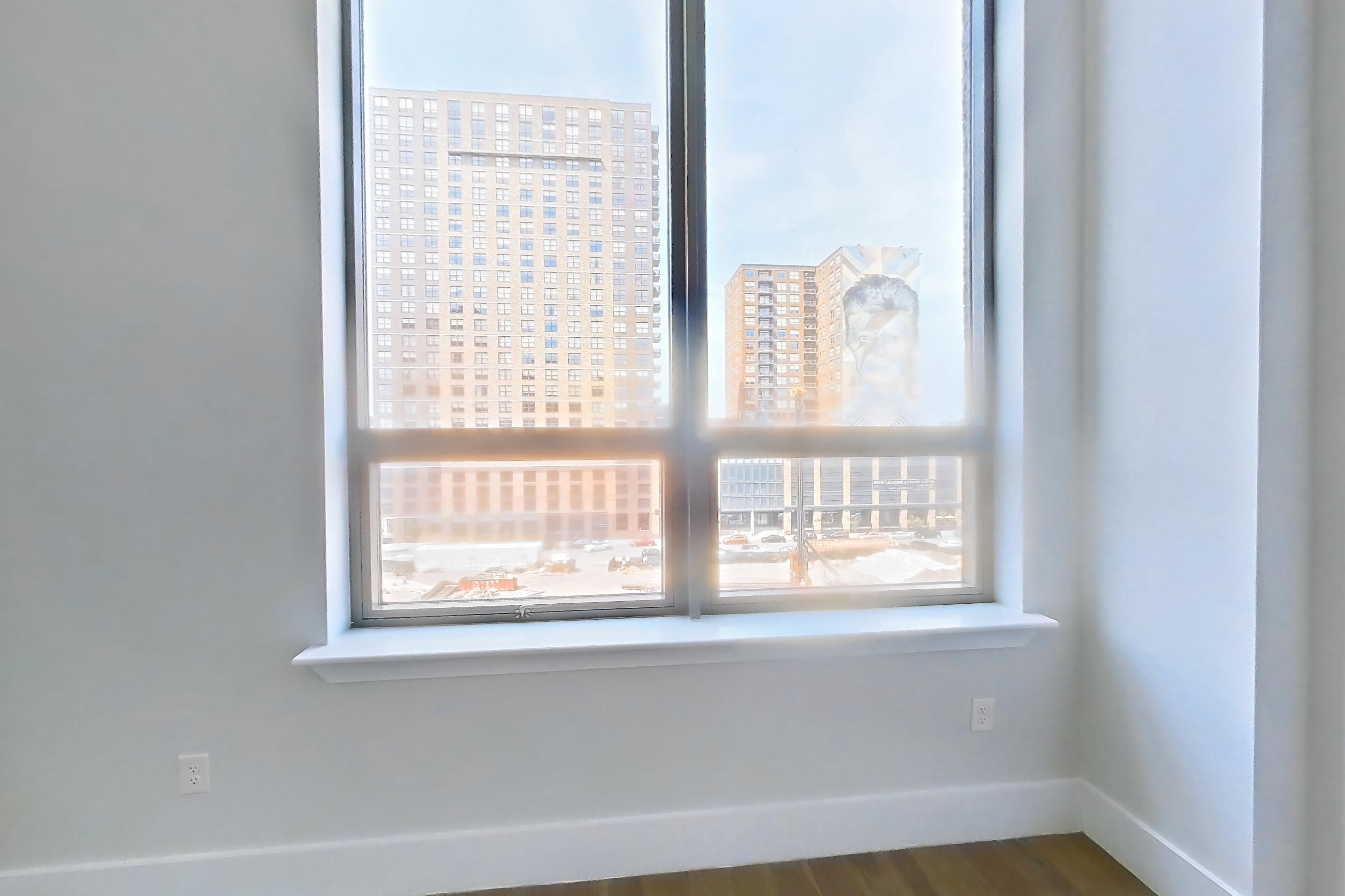 Living space with city view, Apartment SL-0530 at Soho Lofts