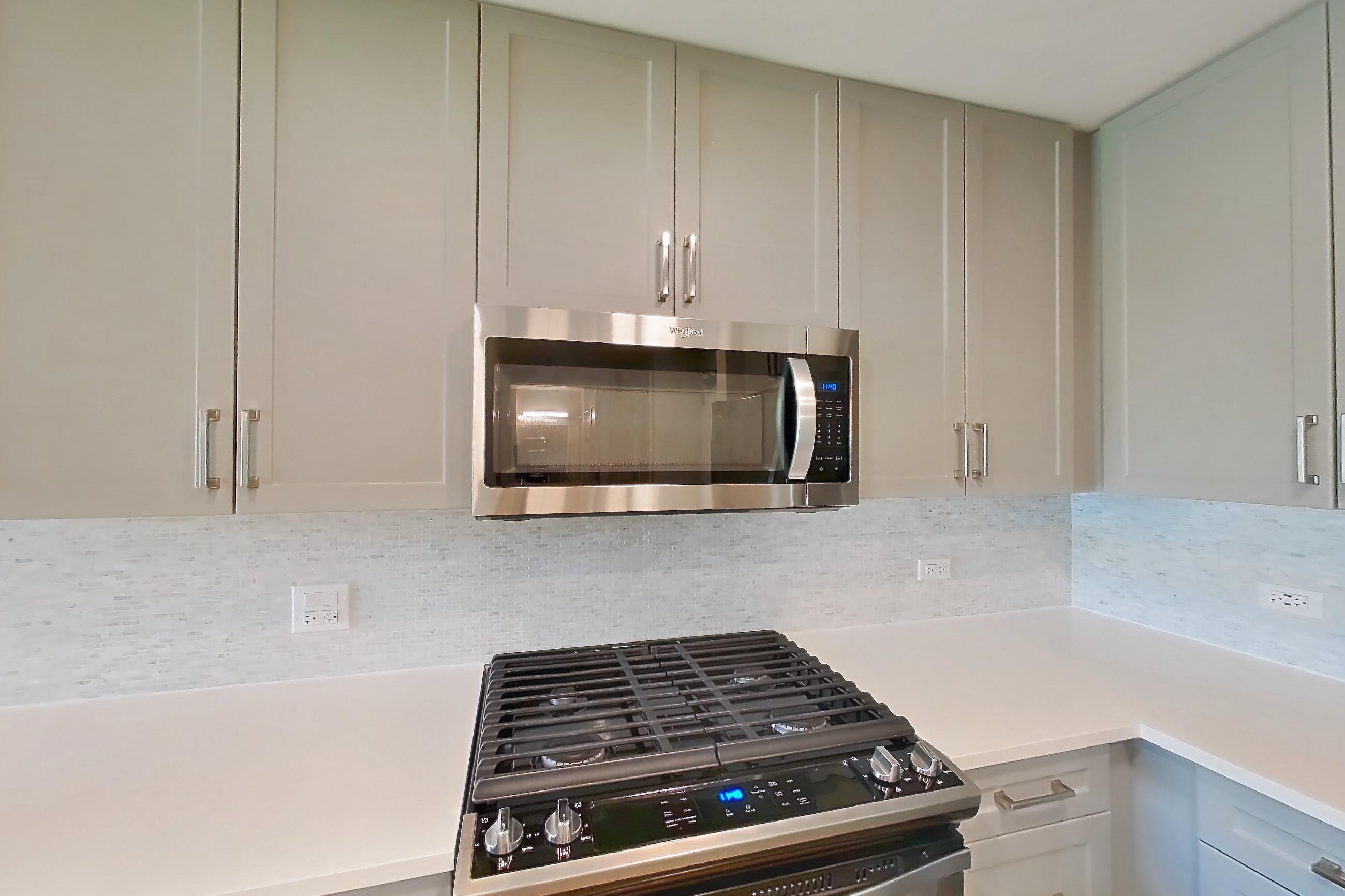 Kitchen in Apartment cap-0933 at The Capstone, CAP-A4, 1 bd - 1 ba floor plan