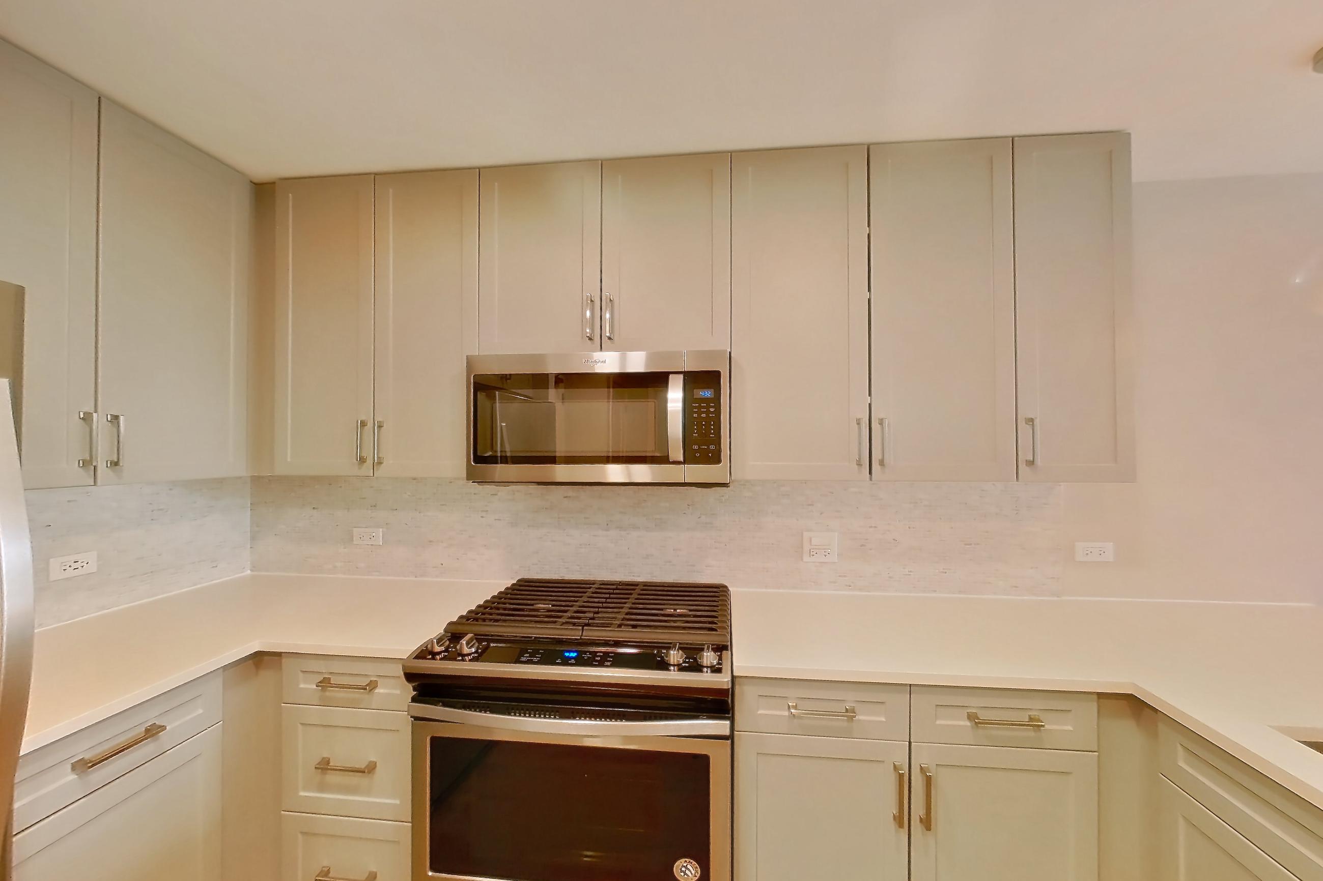 Kitchen in Apartment cap-1135 at The Capstone, CAP-A1, 1 bd - 1 ba floor plan
