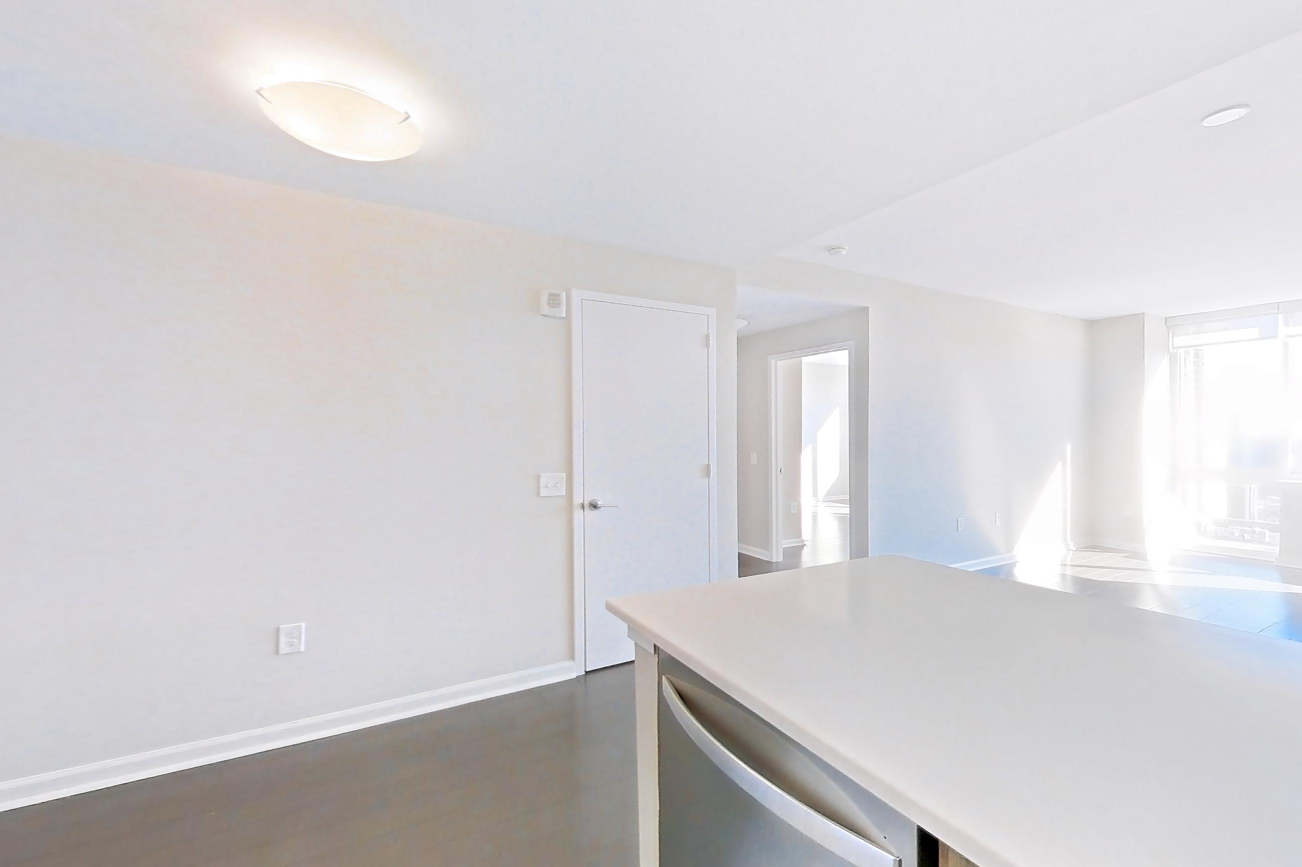 Kitchen in Apartment m2-3808 at BLVD Collection - 401 Washington Blvd, m2-b7 floor plan