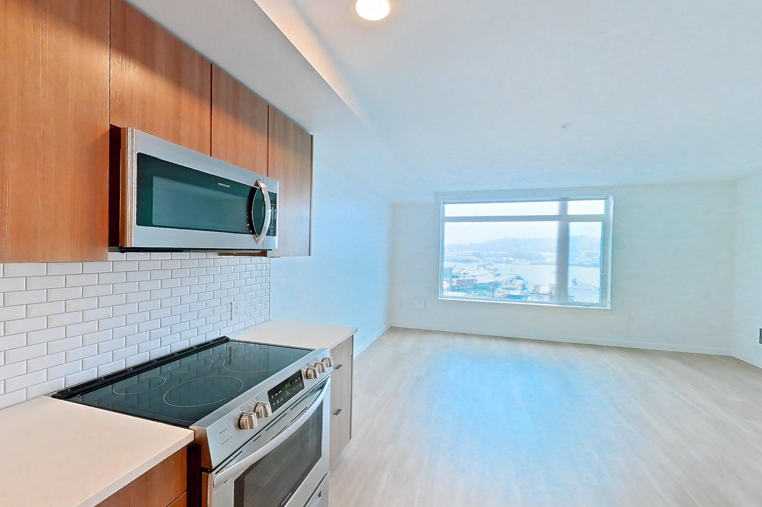 Kitchen, Apartment 612 at Ballard Yards