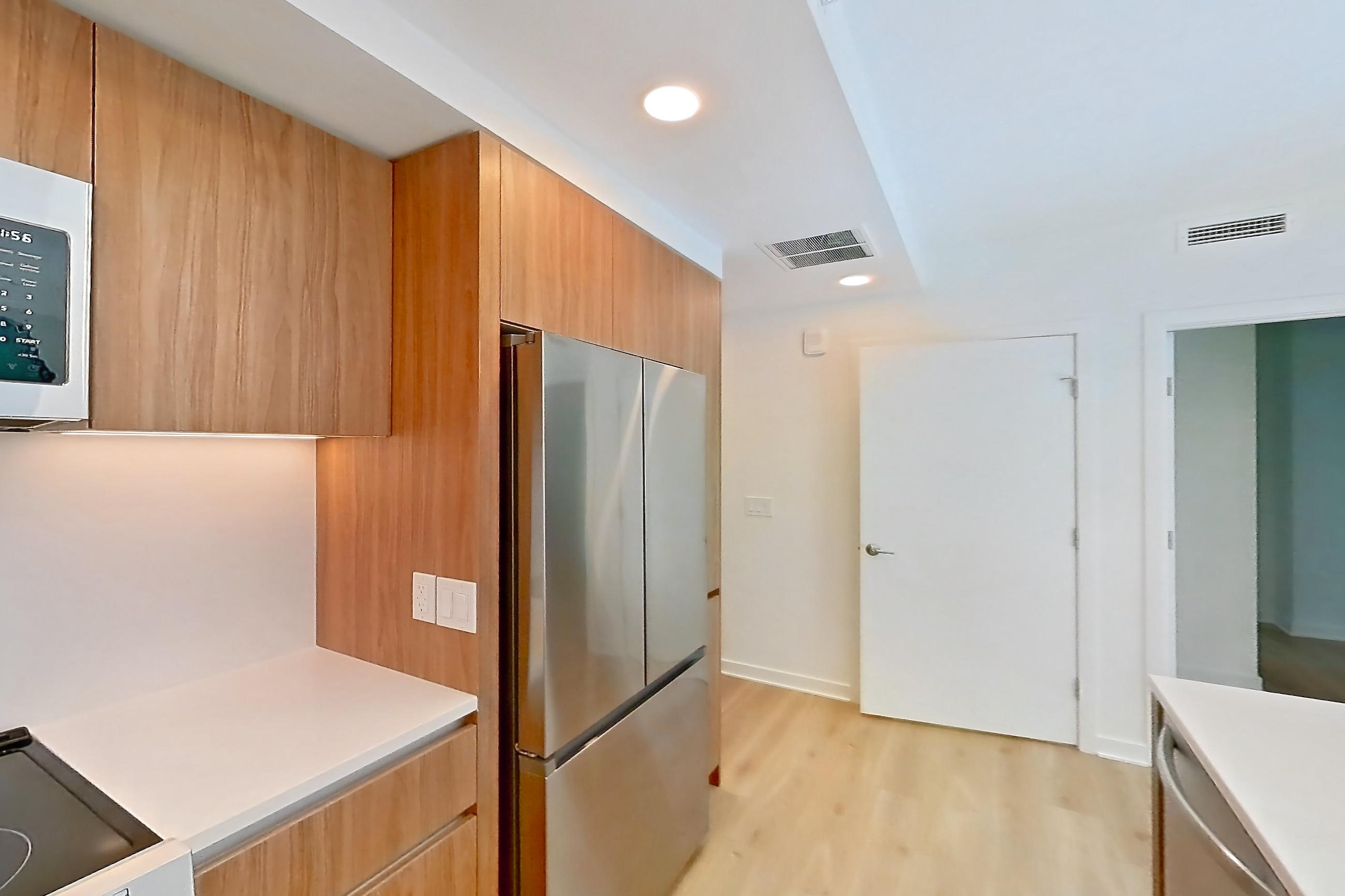 Kitchen in Apartment 0801 at The Hale, B4 floor plan