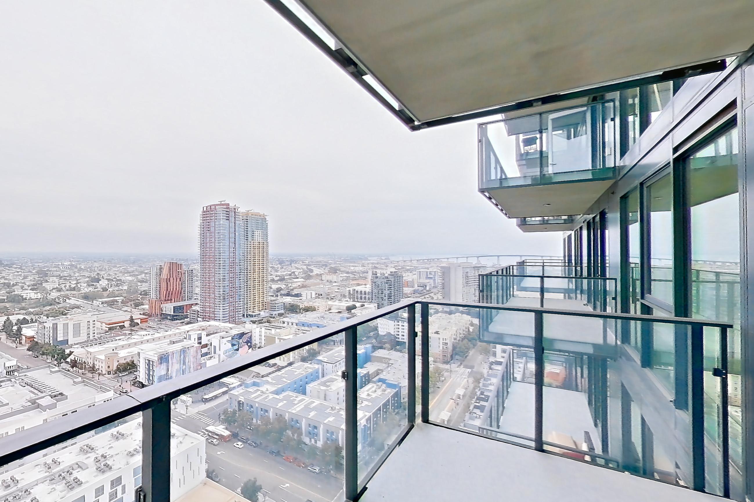 BALCONY LIVING ROOM (representative of this floor plan)