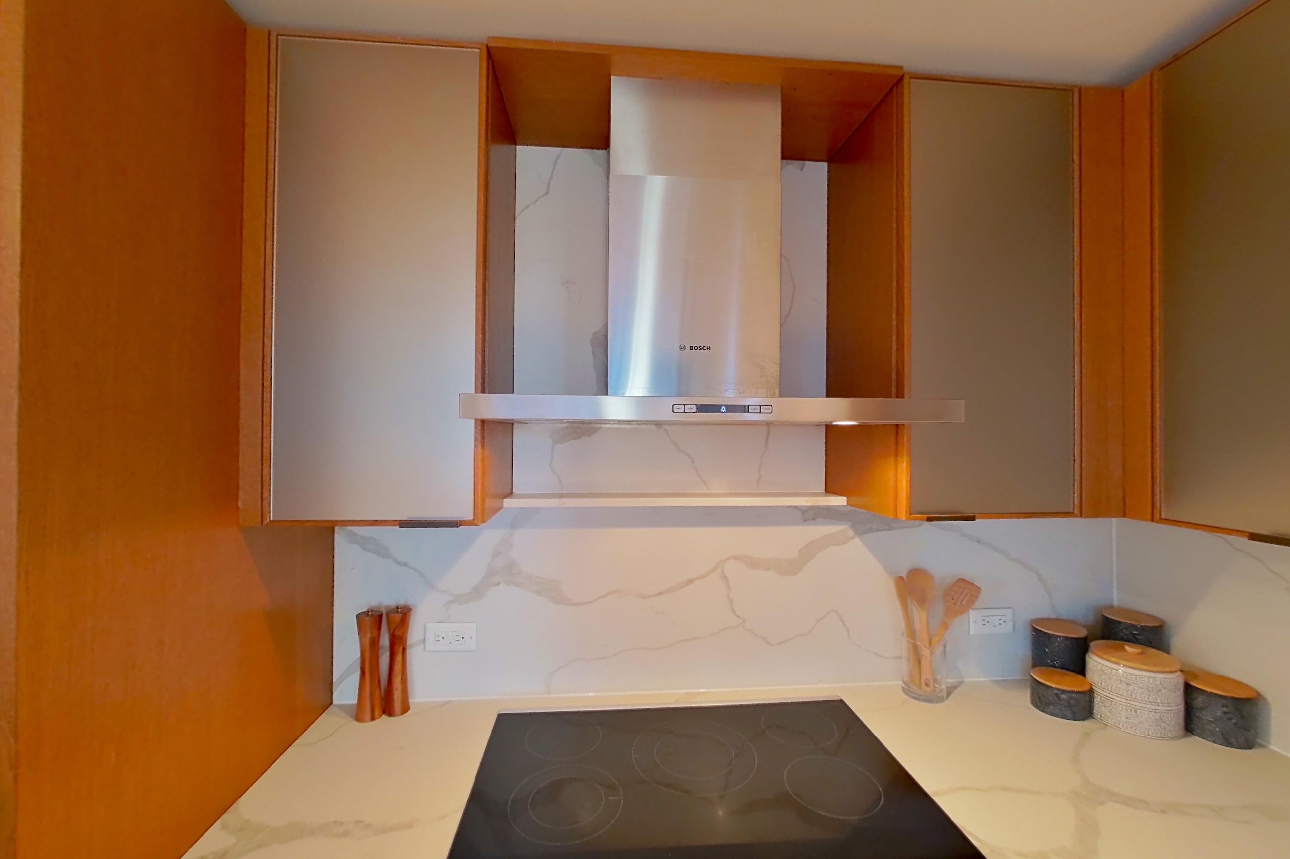 Kitchen in Apartment 1703 at Oriana, C1 floor plan