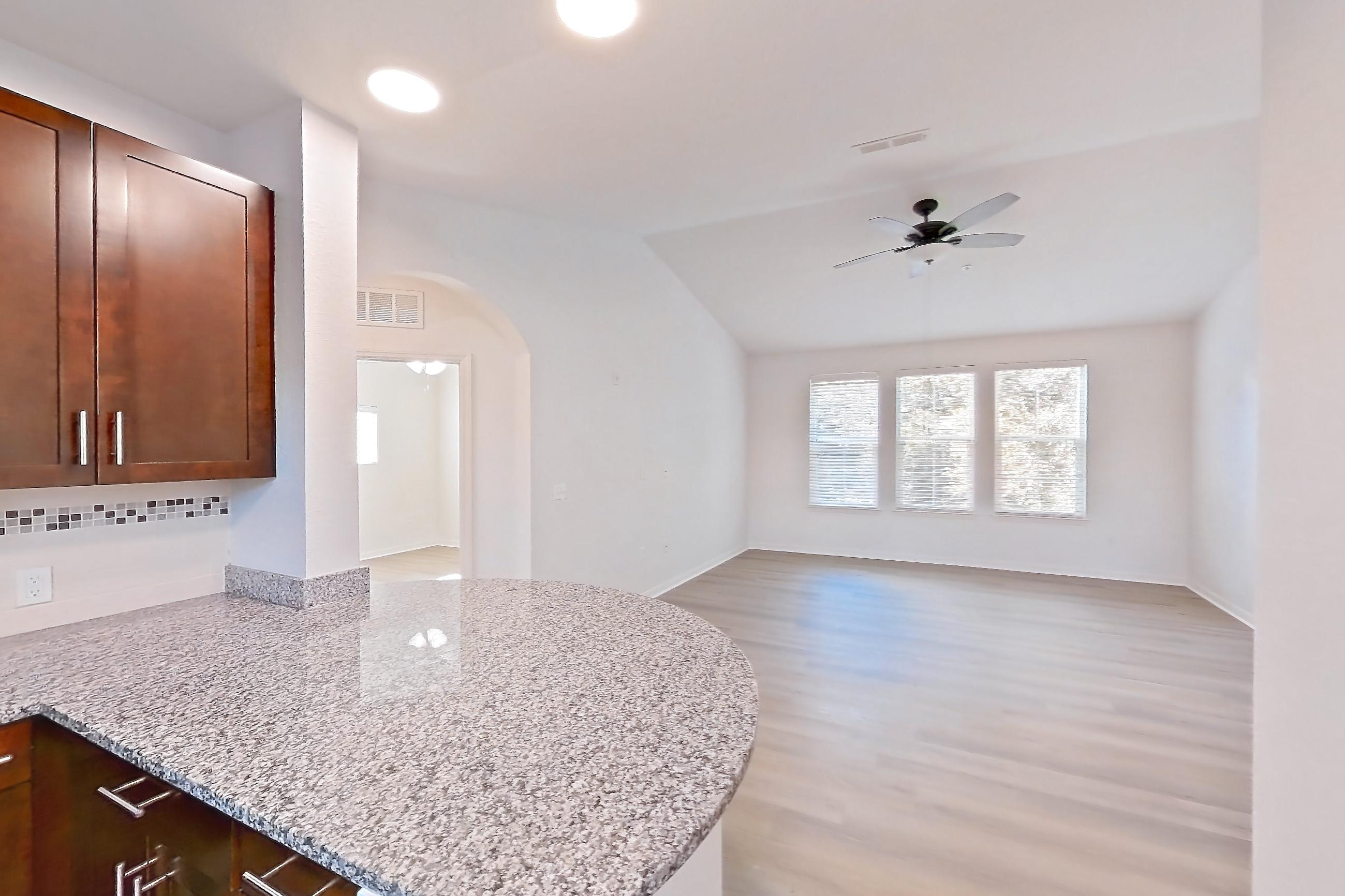 Kitchen, Apartment 201 at Lantower Asturia