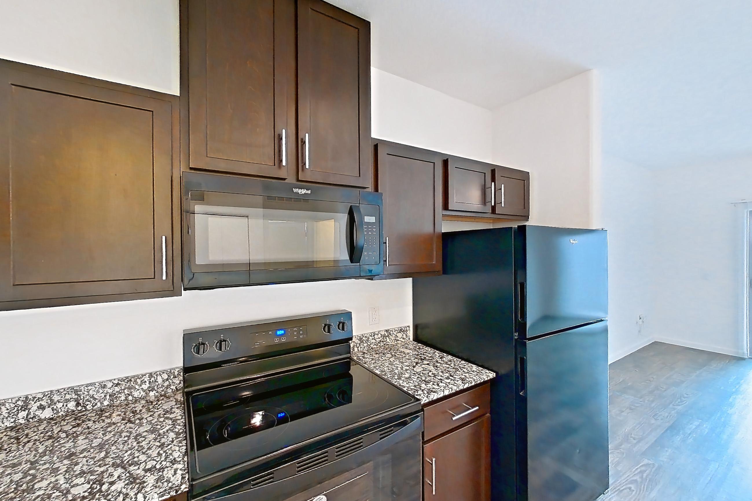 Kitchen, Apartment 13206 at Lantower Ambrosio