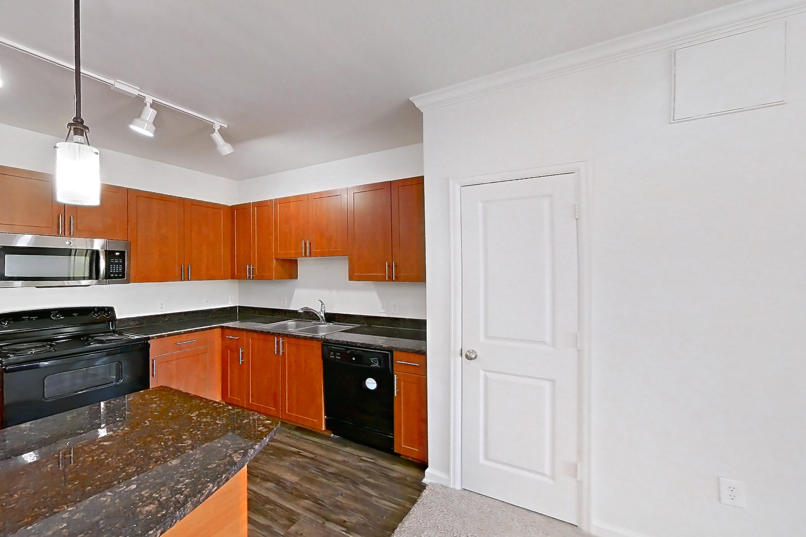 Dining room in a C1 floor plan apartment, representative of Apartment 829 at The Cortona