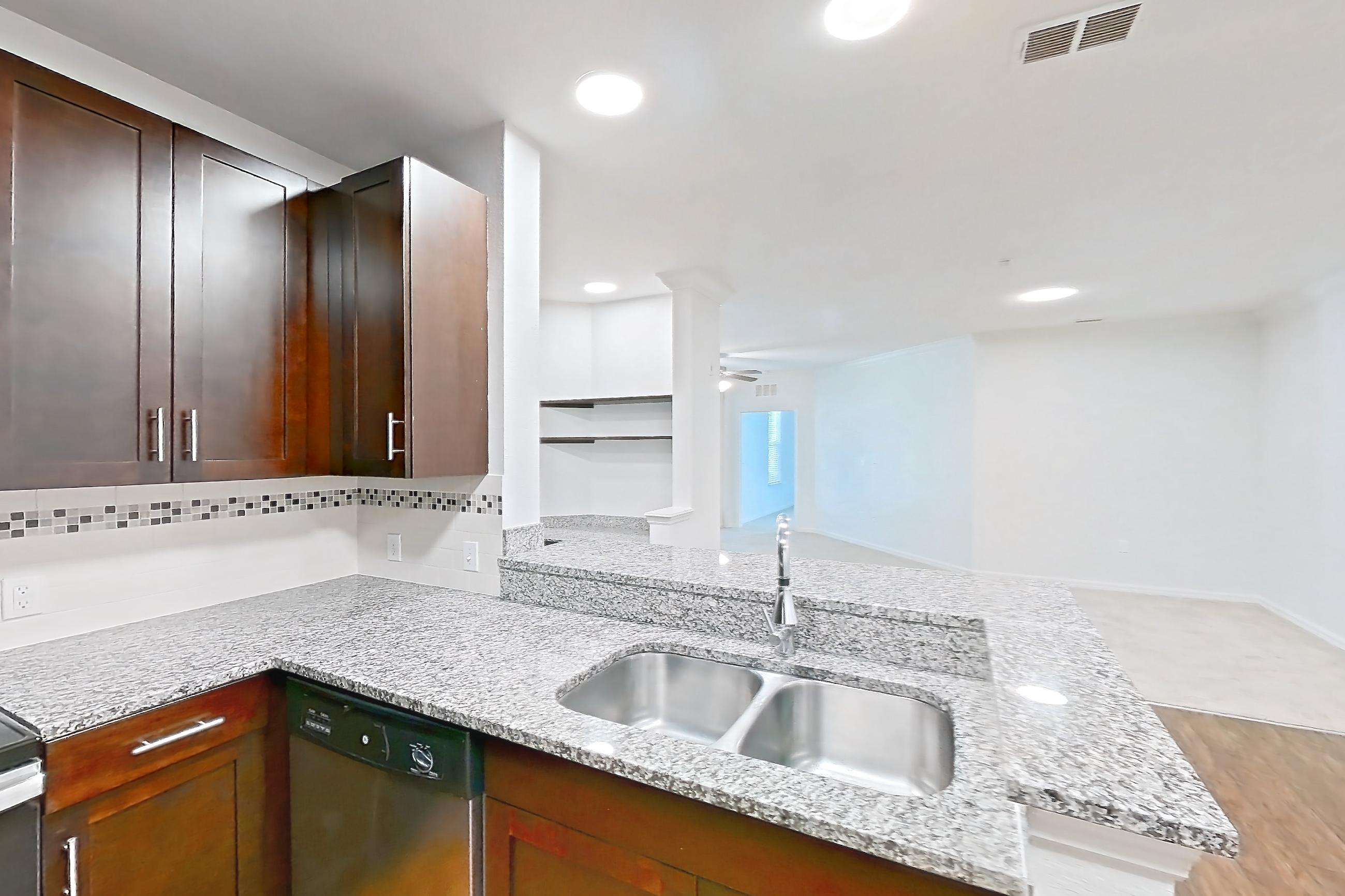 Kitchen, Apartment 214 at Lantower Asturia