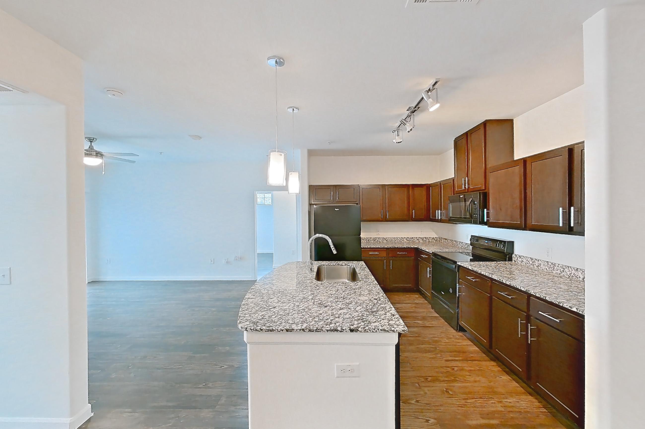 Dining room, Apartment 6101 at Lantower Ambrosio