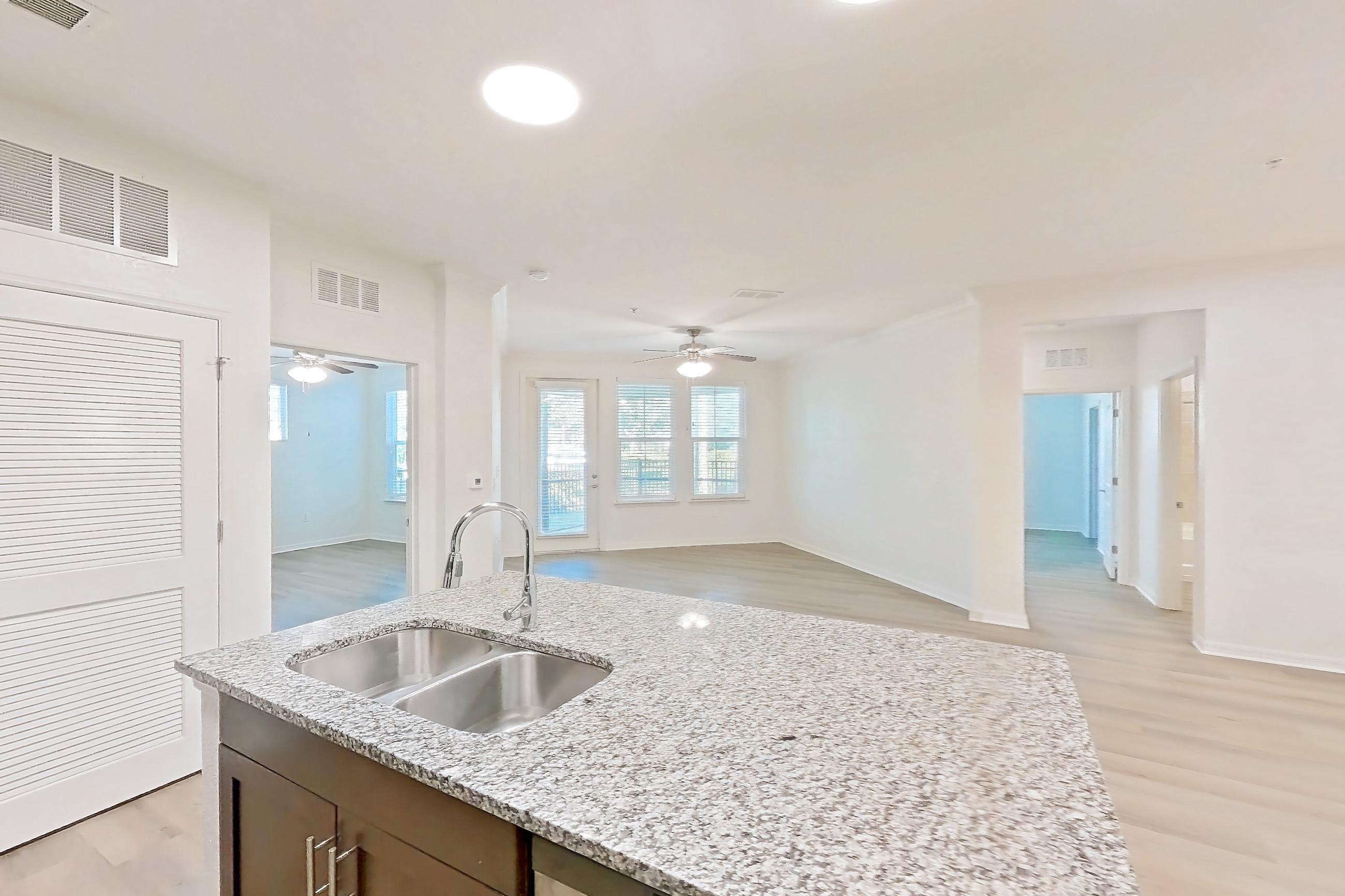 Kitchen, Apartment 113 at Lantower Asturia