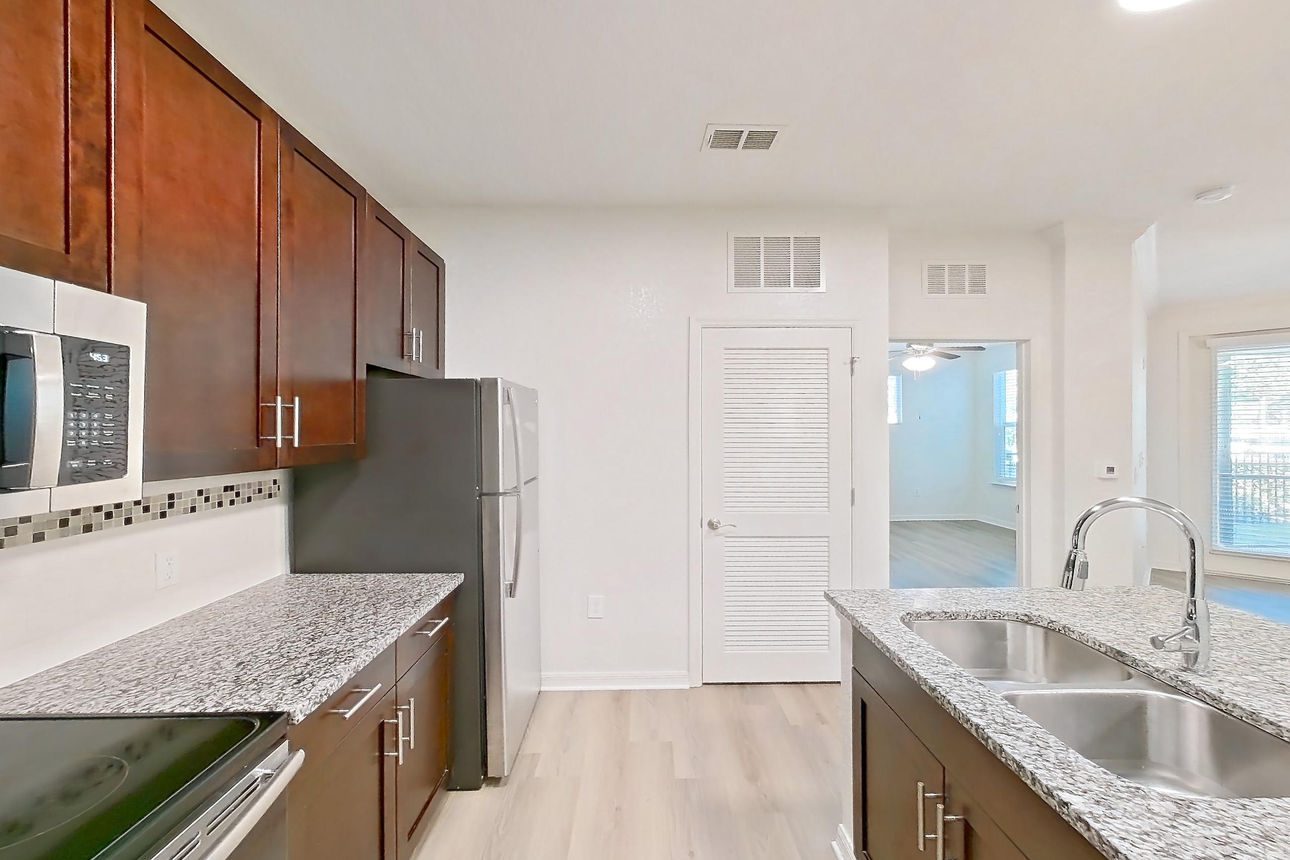 Kitchen, Apartment 113 at Lantower Asturia
