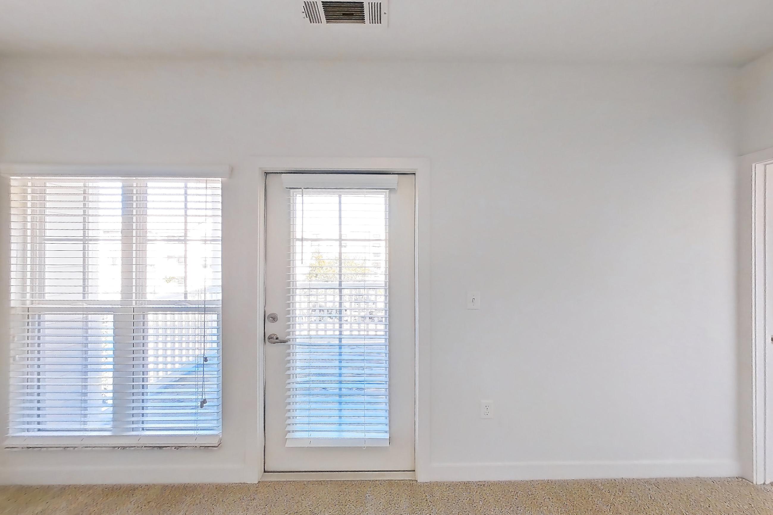 Living room, Apartment 302 at Realm at Patterson Place