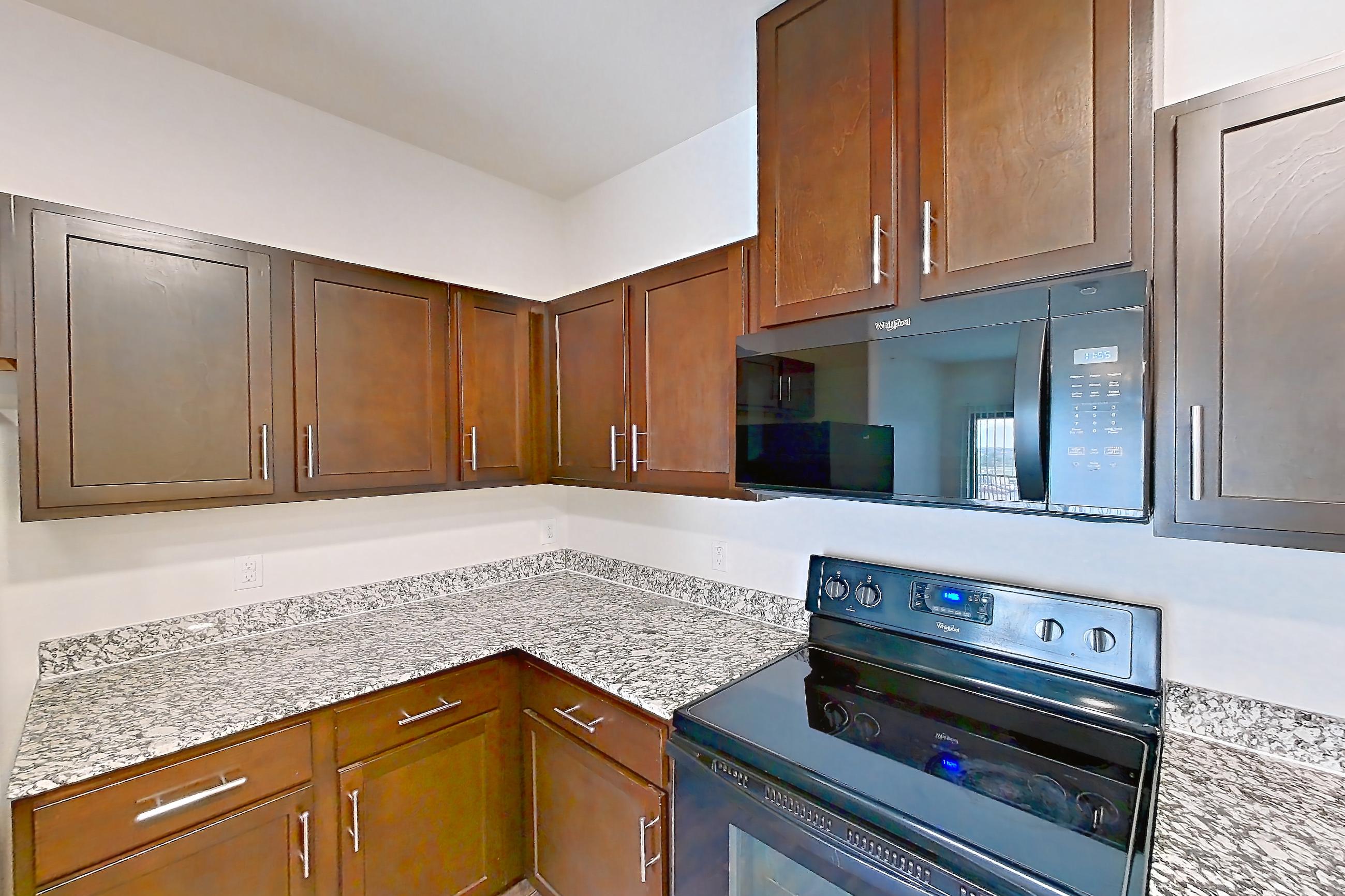 Kitchen, Apartment 6308 at Lantower Ambrosio