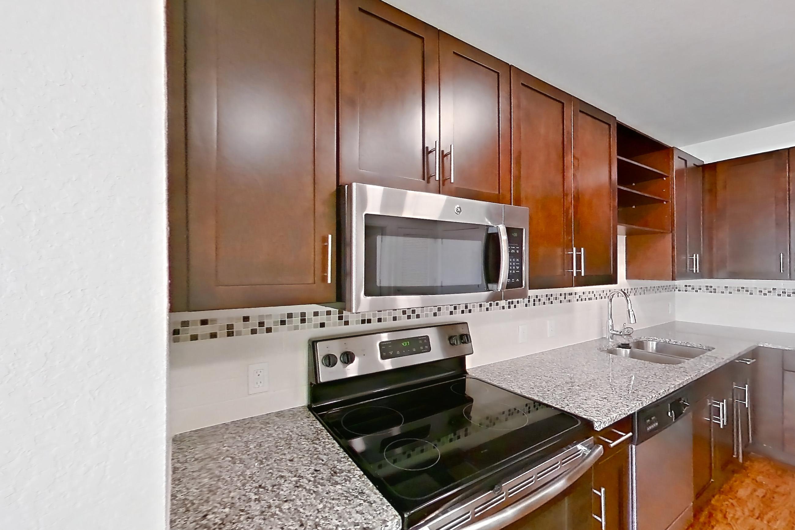 Kitchen, Apartment 404 at Lantower Asturia