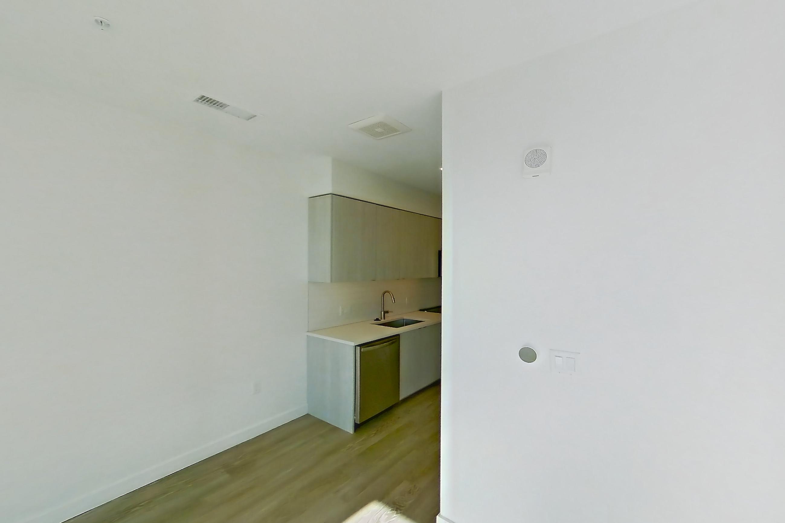 Living space in Apartment 369 at Forge Apartments, S1 floor plan