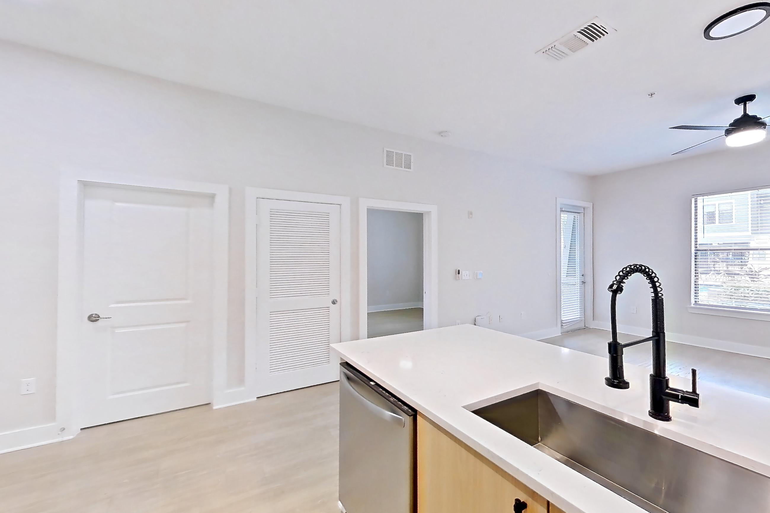Kitchen in Apartment 3127 at NoHo Flats, B1 - 2x2 floor plan
