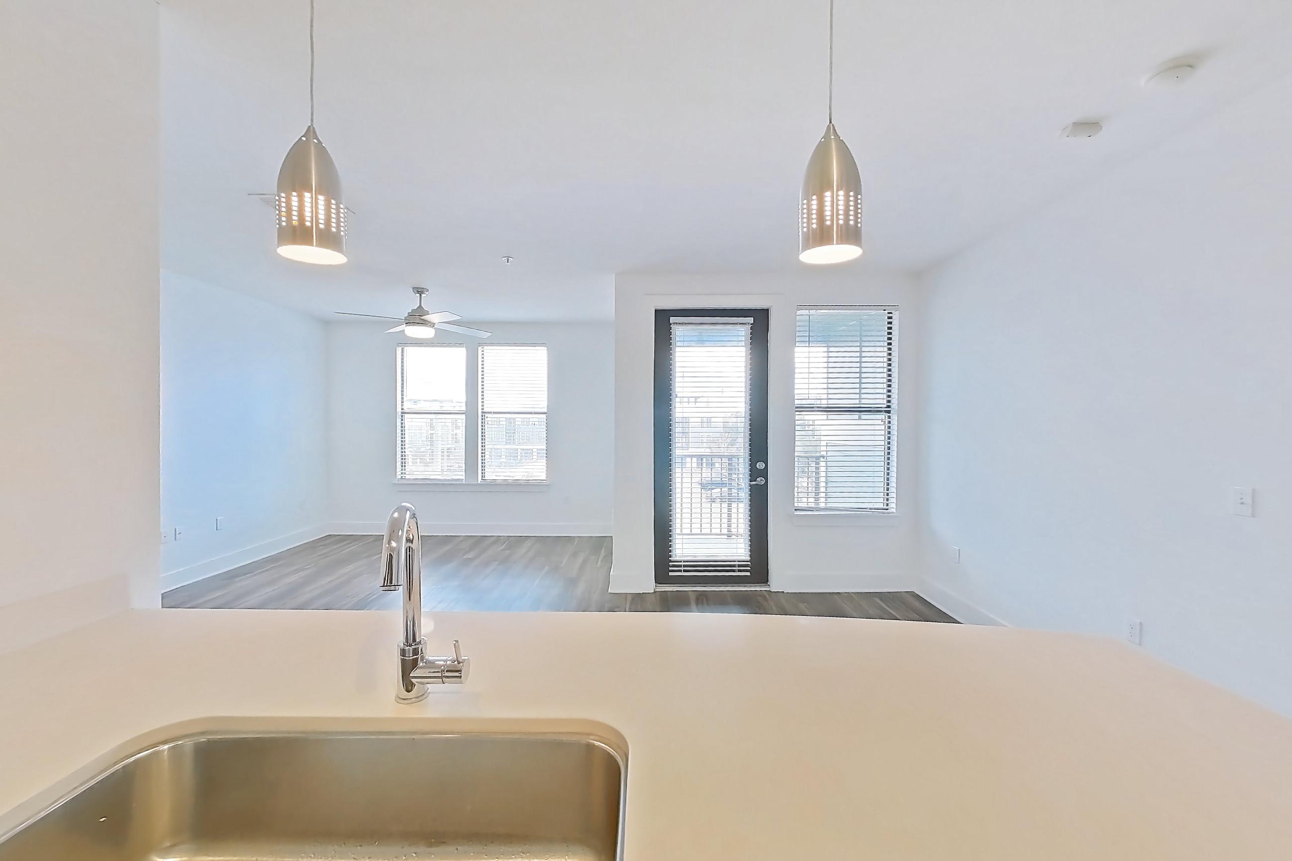 Kitchen in Apartment 1311 at NoHo Flats, B3 - 2x2 floor plan
