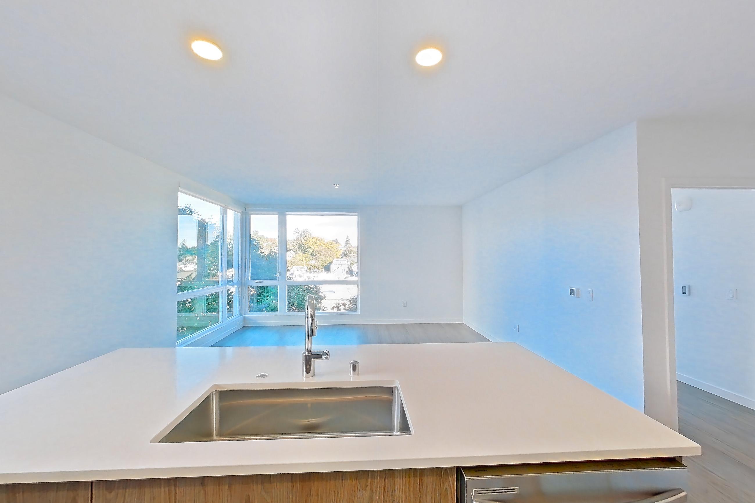 Kitchen, Apartment 603 at The Cline