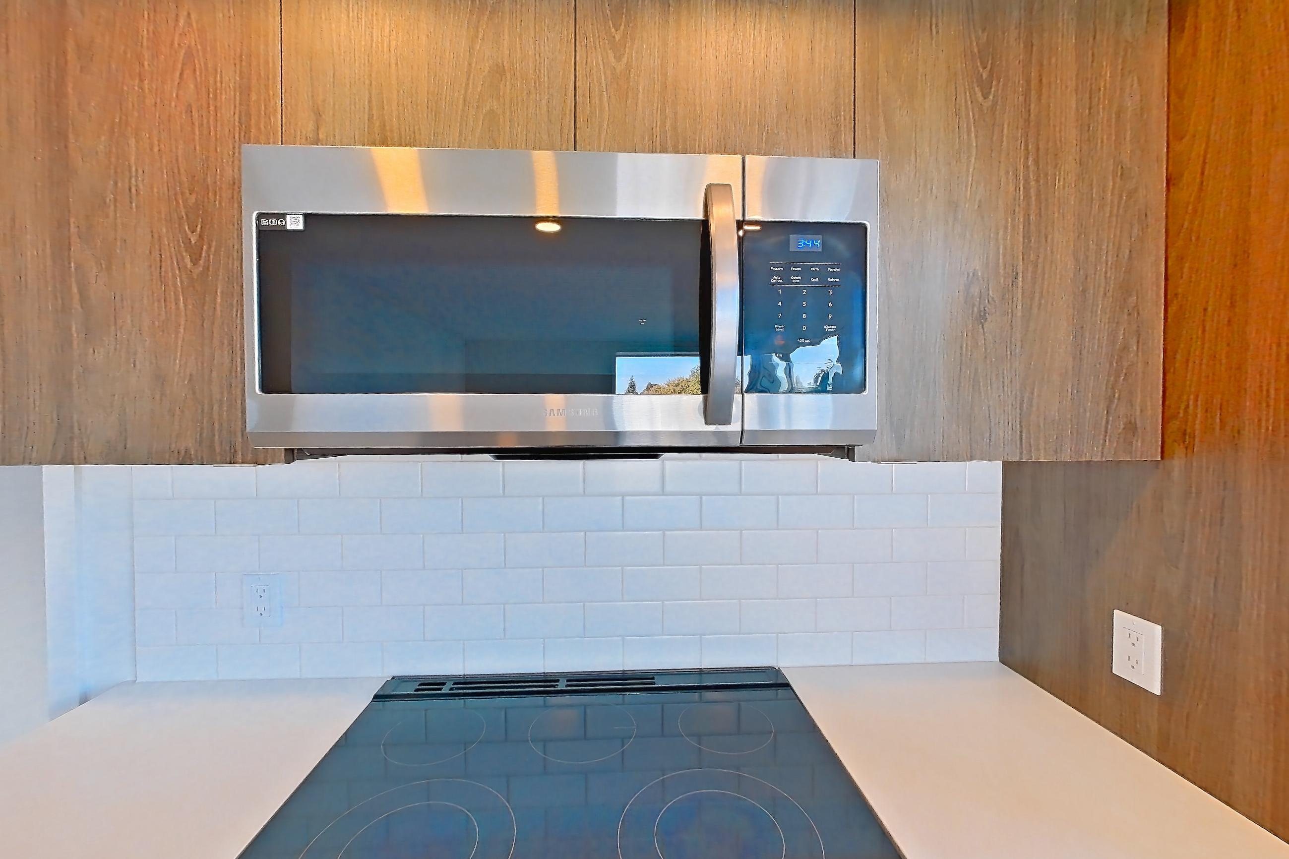 Kitchen, Apartment 603 at The Cline