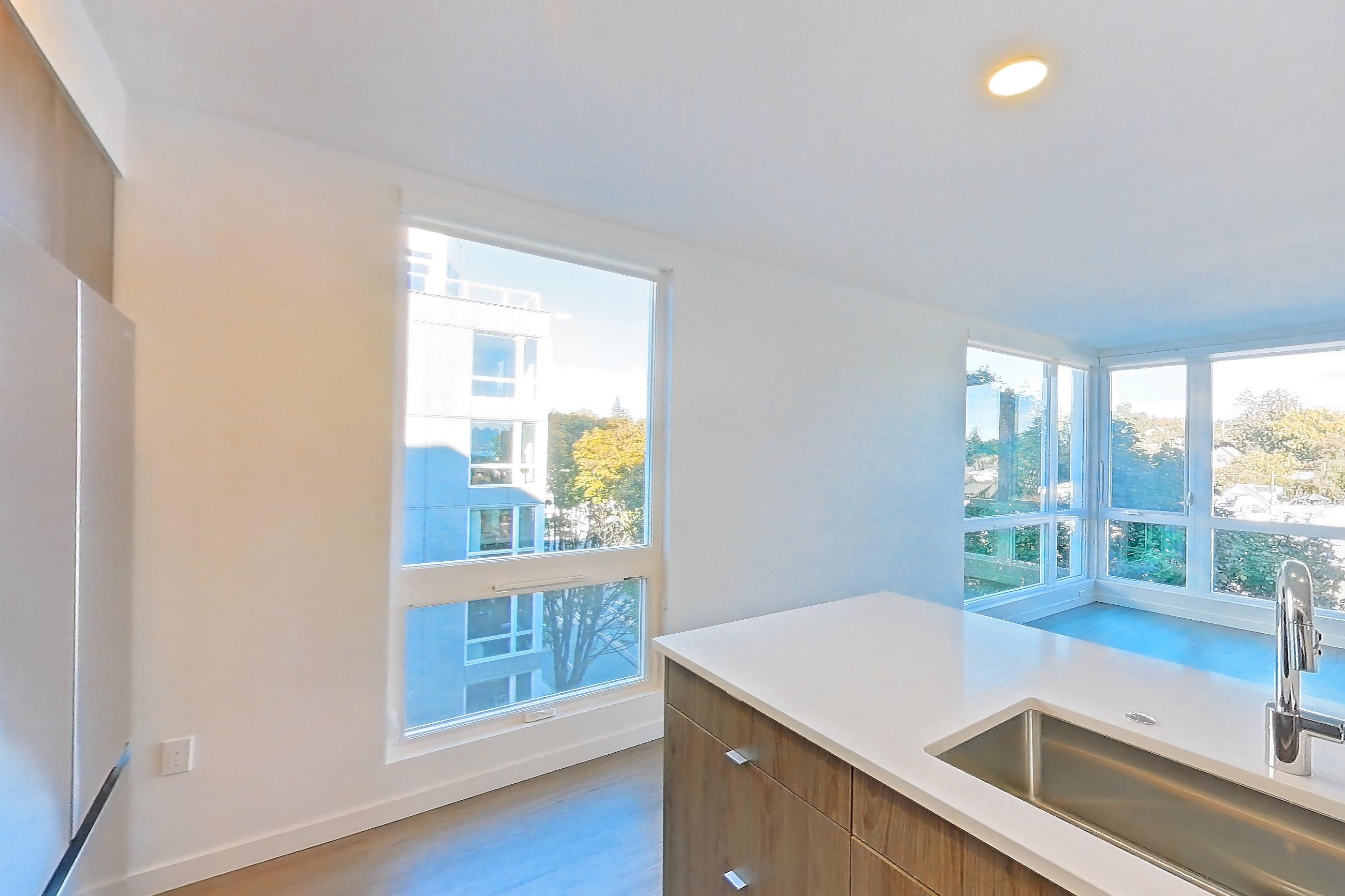 Kitchen, Apartment 603 at The Cline