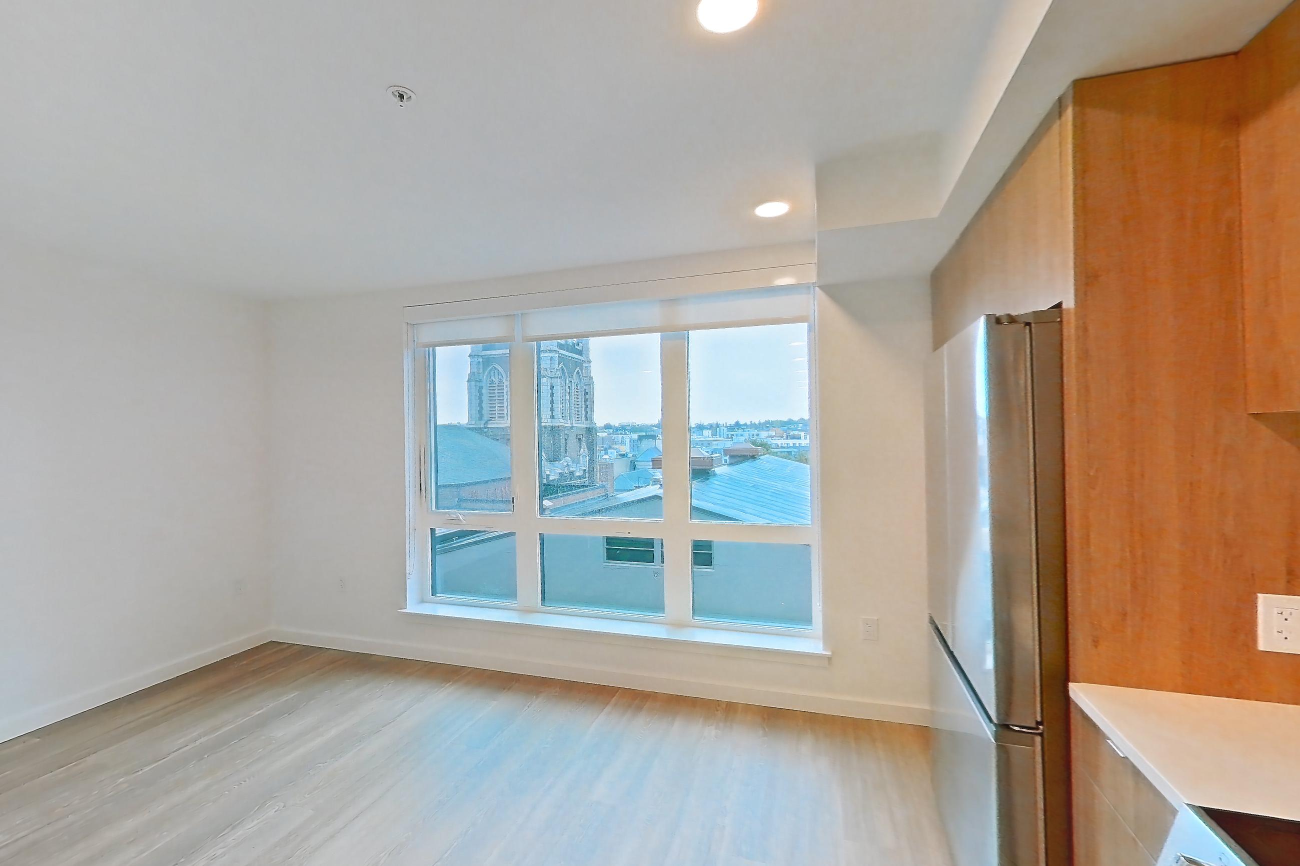 Kitchen in Apartment 519 at The Victor, A1 floor plan