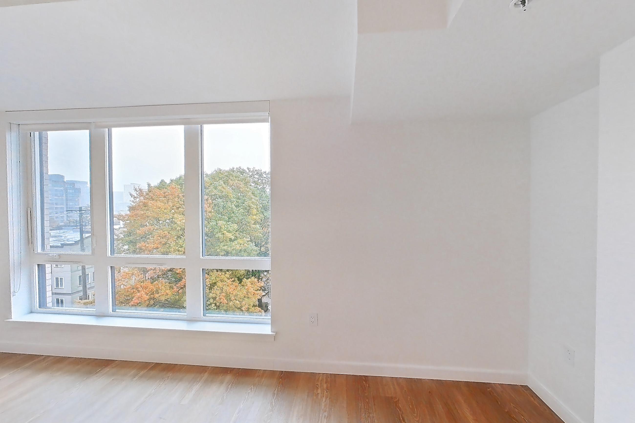Living room in Apartment 703 at The Victor, A3 floor plan