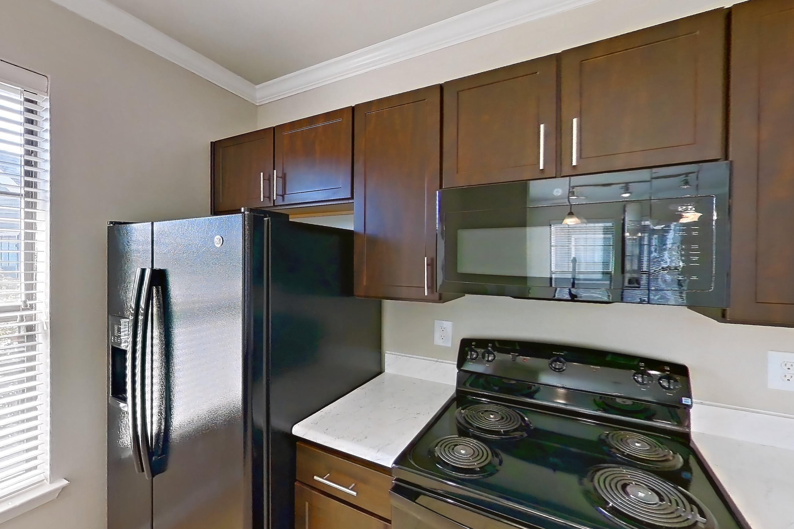 Kitchen in Apartment 1032 at Marquis at Sugar Land, 2B floor plan