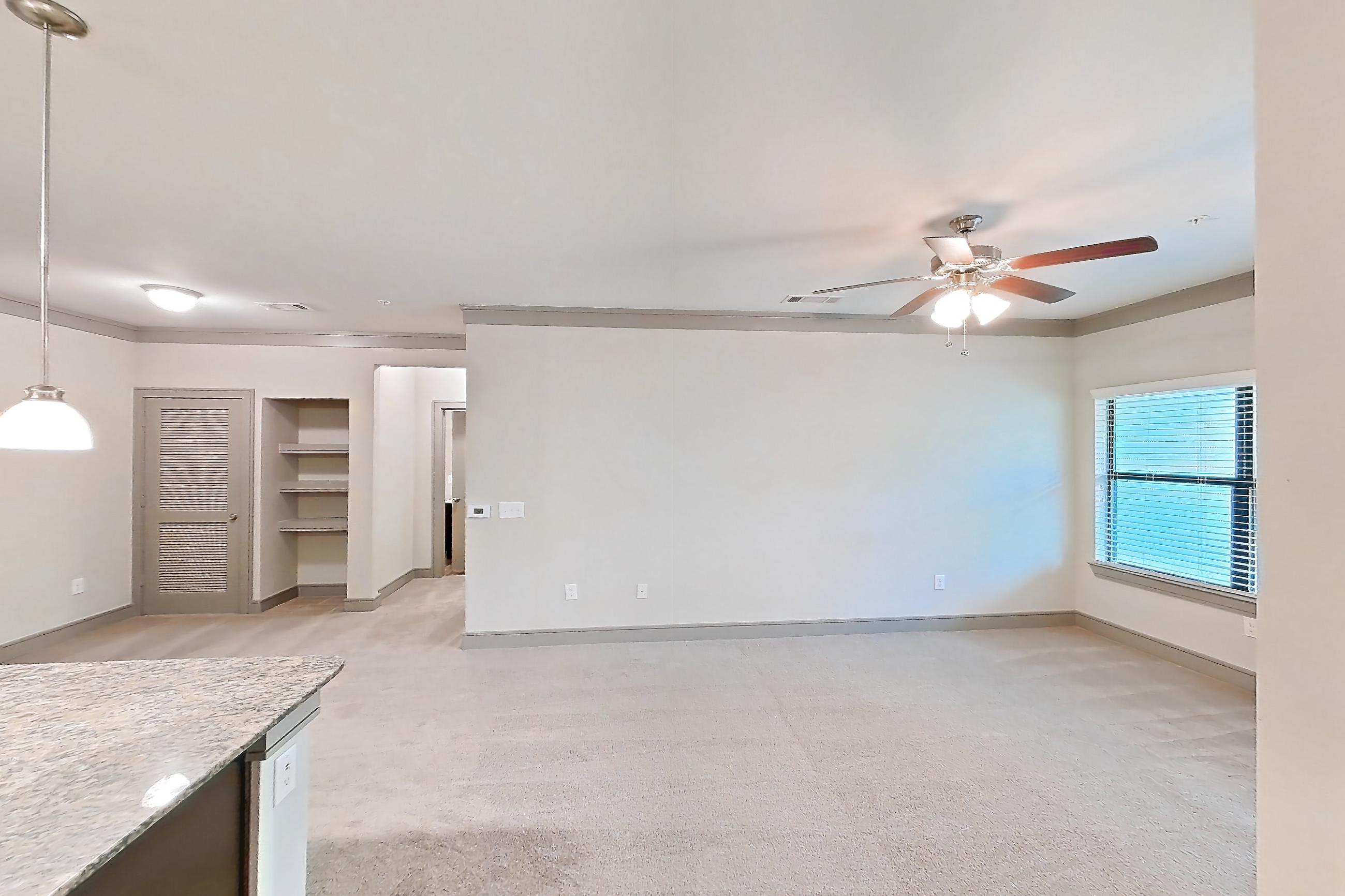 Kitchen space in Apartment 4307 at Marquis Seven Meadows, 2A floor plan