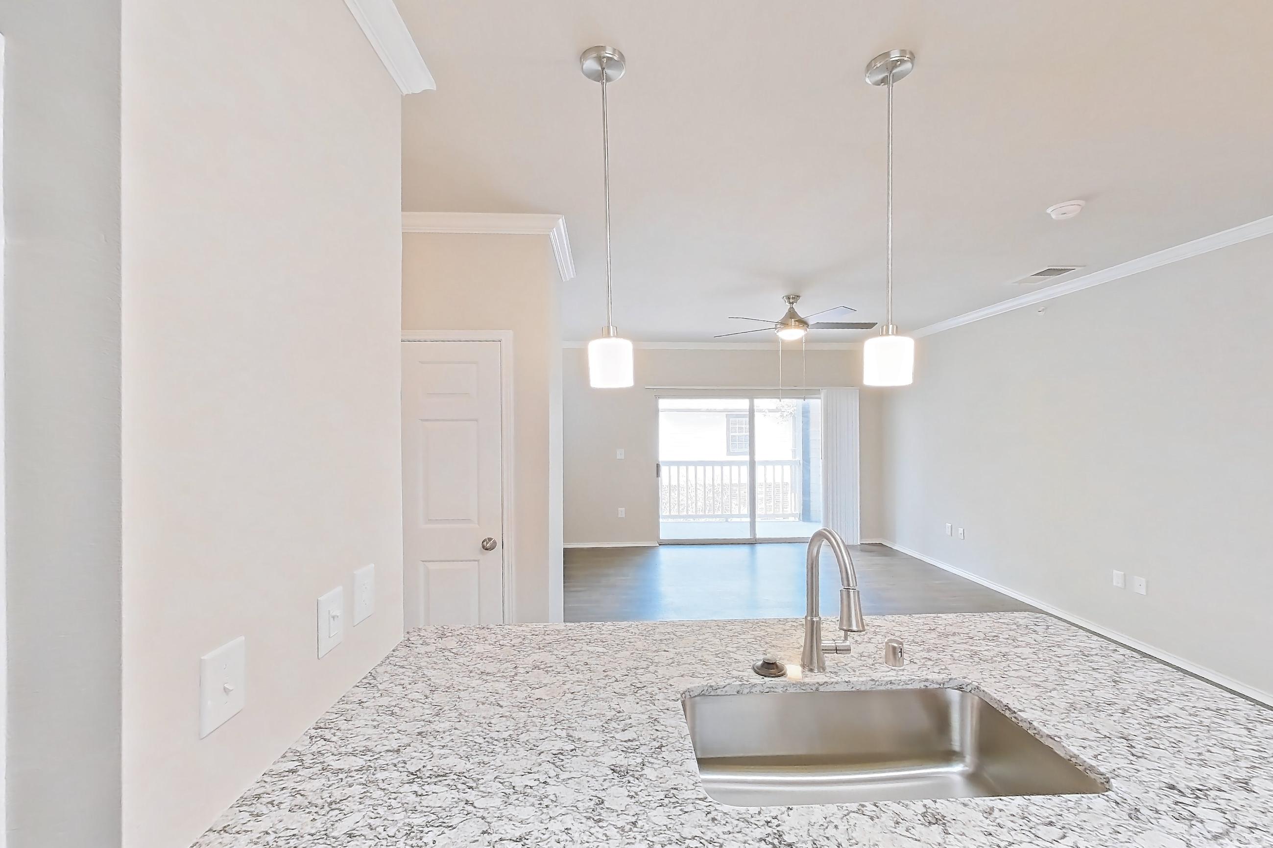 Kitchen, Apartment 0524 at Marquis at Stonebriar